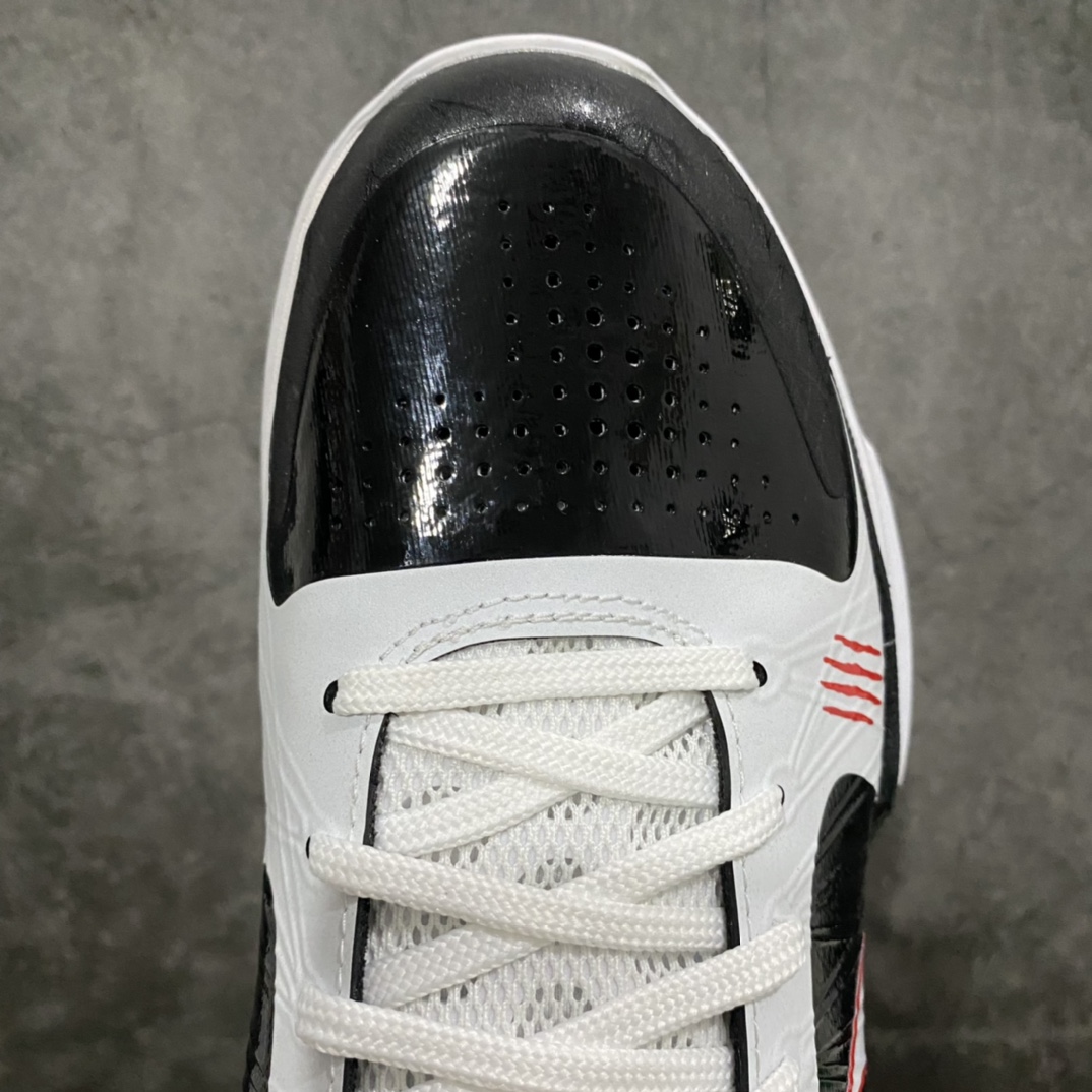 图片[5]-【S2纯原】Nike KOBE 5 Protro 科比五代 男子实战篮球鞋 黑白低帮李小龙 CD4991-101n高端零售 外贸专供品质 市售最高版本 原鞋原数据纸板开发 内置Zoom Turbo气垫 后掌EVA缓震 实战配置直接拉满 原档数据3D打印 鞋面细节匹配原版 全身鞋材卡料色独家定制 唯一正确喷漆SWOOSH Flyknit飞线科技，给予鞋身足够抗扭矩力 真实底模最大47.5  尺码：40 40.5 41 42 42.5 43 44 44.5 45 46 47.5-莆田鞋批发中心