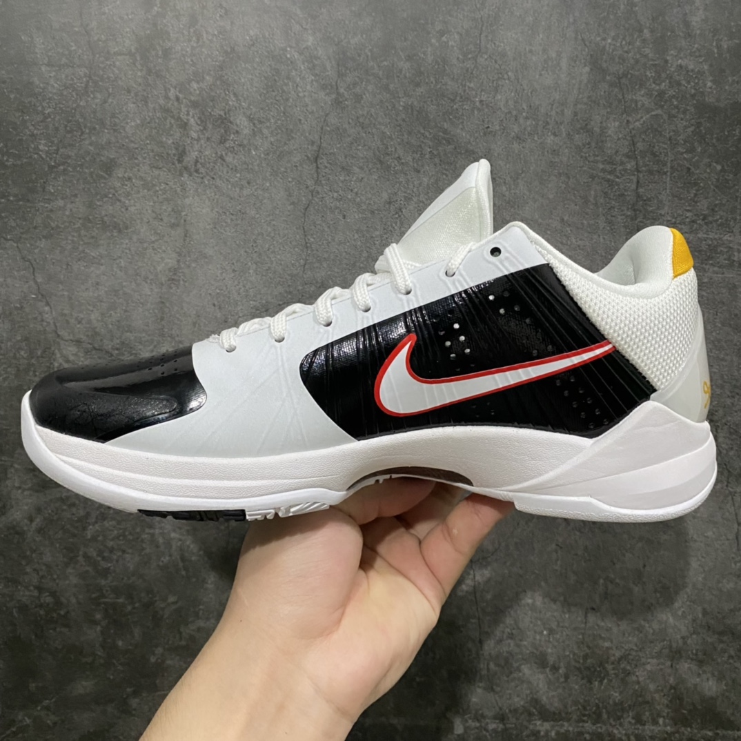 图片[2]-【S2纯原】Nike KOBE 5 Protro 科比五代 男子实战篮球鞋 黑白低帮李小龙 CD4991-101n高端零售 外贸专供品质 市售最高版本 原鞋原数据纸板开发 内置Zoom Turbo气垫 后掌EVA缓震 实战配置直接拉满 原档数据3D打印 鞋面细节匹配原版 全身鞋材卡料色独家定制 唯一正确喷漆SWOOSH Flyknit飞线科技，给予鞋身足够抗扭矩力 真实底模最大47.5  尺码：40 40.5 41 42 42.5 43 44 44.5 45 46 47.5-莆田鞋批发中心