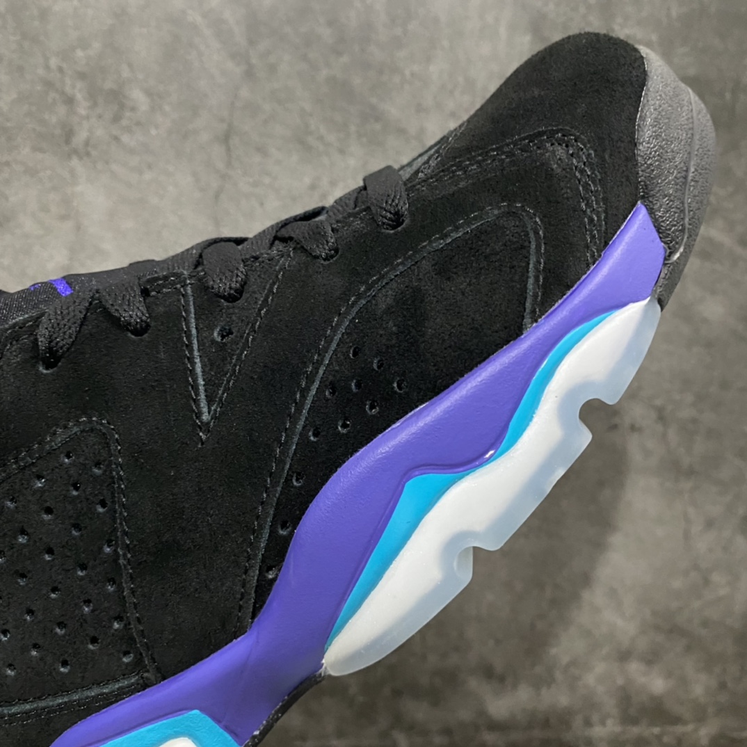 【外贸版本】Air Jordan 6 ”Aqua” AJ6 乔6黑紫 CT8529-004