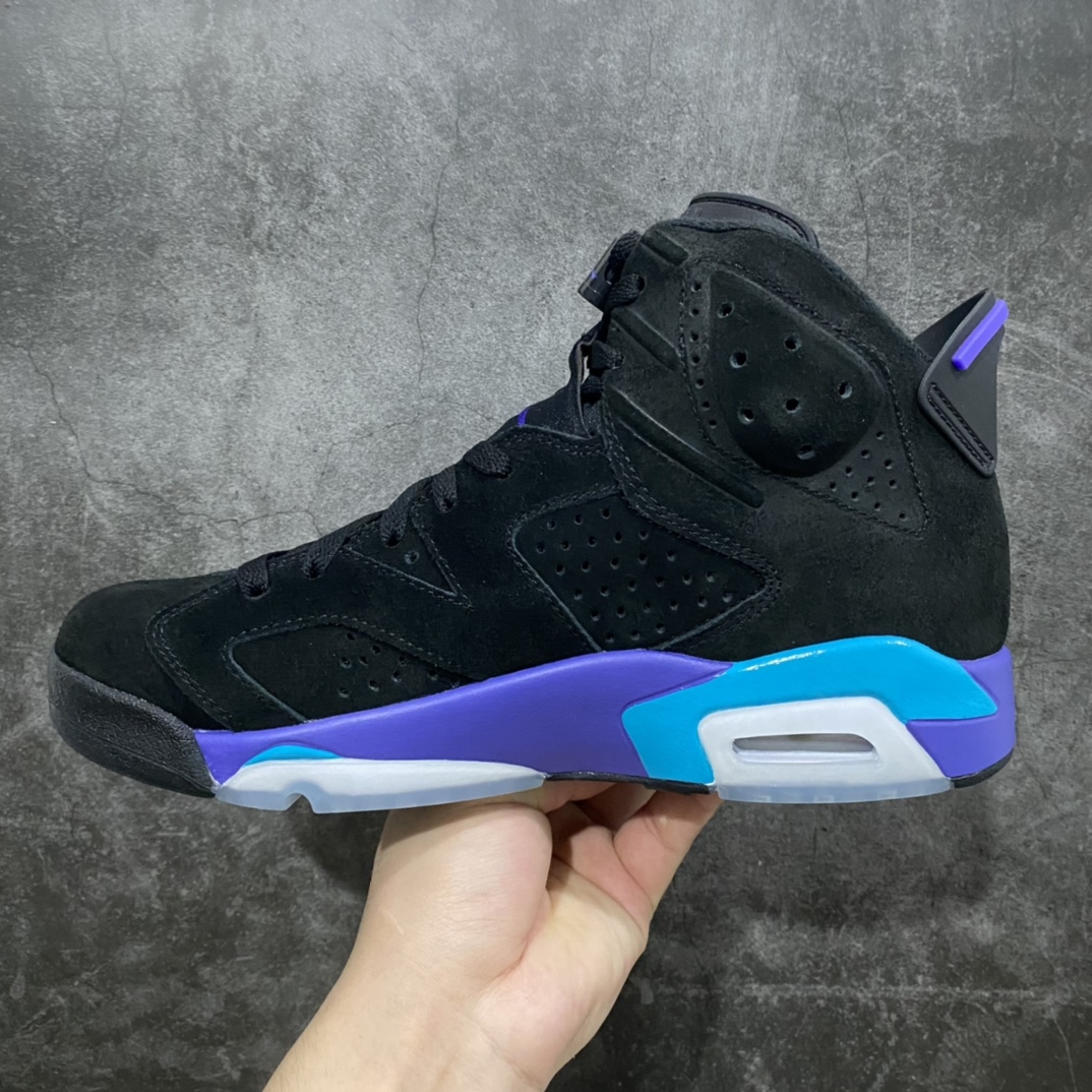 【外贸版本】Air Jordan 6 ”Aqua” AJ6 乔6黑紫 CT8529-004