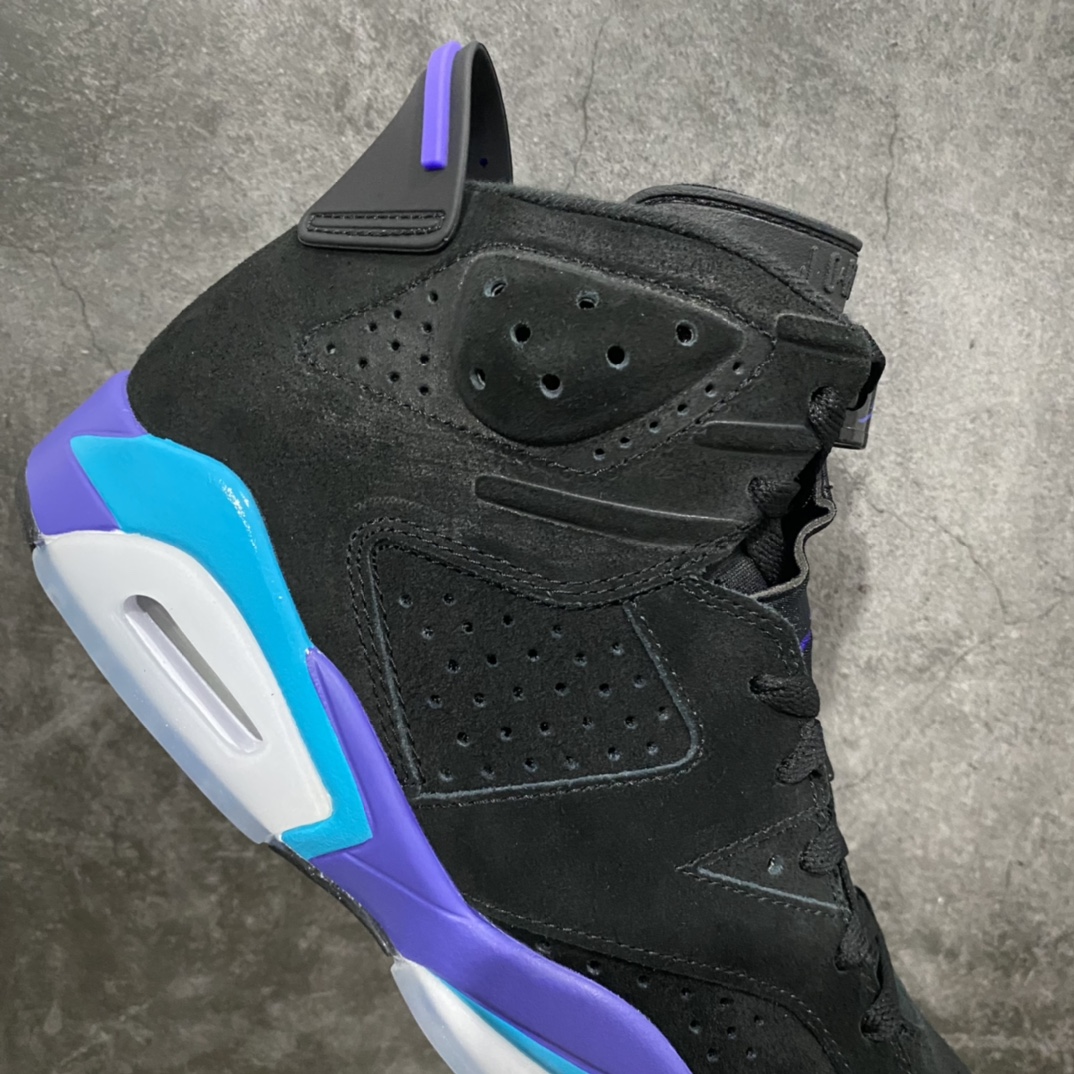 【外贸版本】Air Jordan 6 ”Aqua” AJ6 乔6黑紫 CT8529-004