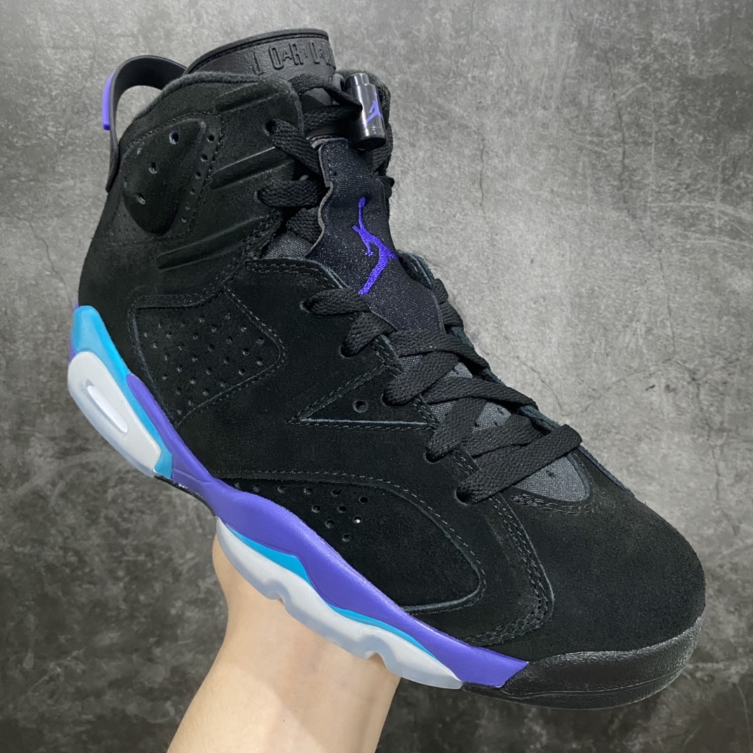 【外贸版本】Air Jordan 6 ”Aqua” AJ6 乔6黑紫 CT8529-004