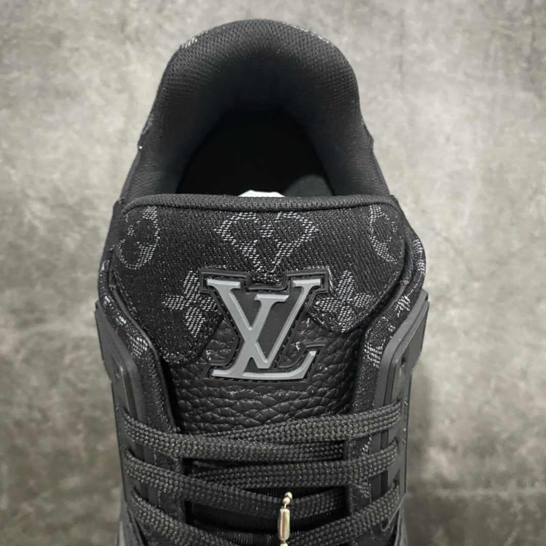 Top-quality empty offset prints available for pick-up on the same day LV Trainer series luxury sports shoes