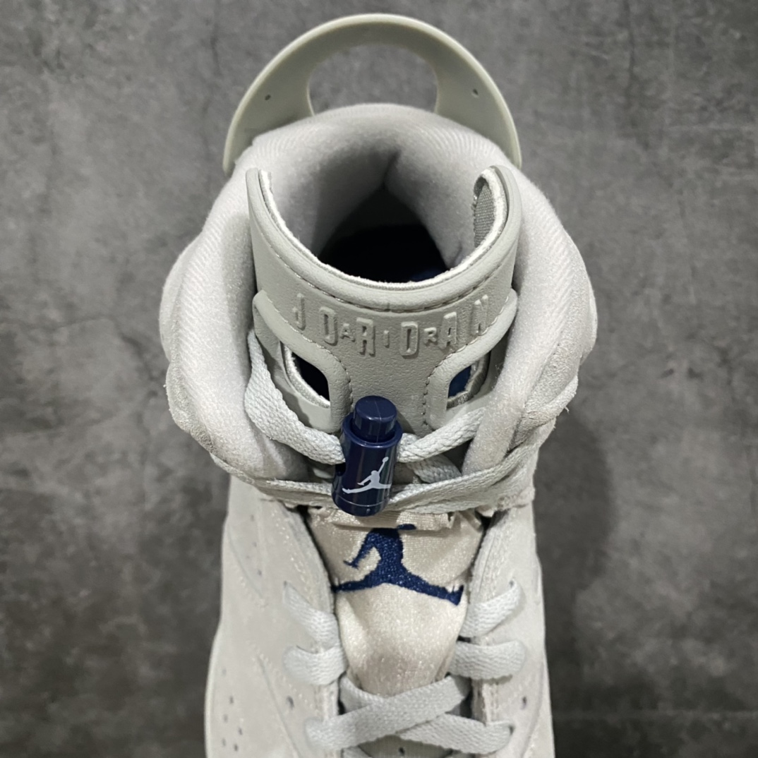 图片[8]-【OG版本】Air Jordan 6 Retro \”Georgetown\”GAJ6乔治城灰蓝麂皮！全码补货！n原鞋开发！配件齐全！正确版本！外贸大佬们首选版本！n原厂定型 原厂操作流程 后跟完美效果 所有细节无问题 货号： CT8529-012 尺码：40.5 41 42 42.5 43 44 44.5 45 45.5 46 47.5-莆田鞋批发中心