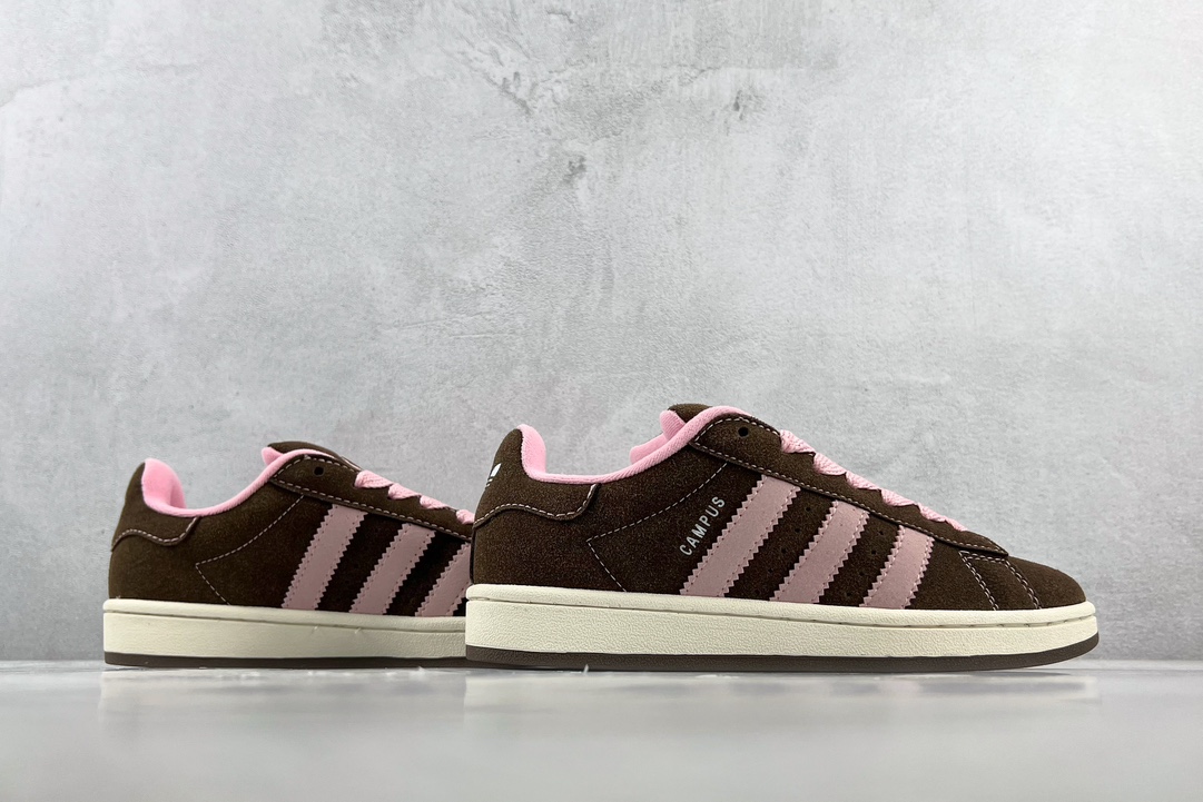 150 adidas originals Campus 00s棕粉 HQ4569