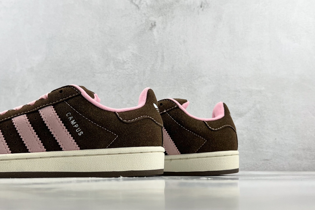 150 adidas originals Campus 00s棕粉 HQ4569