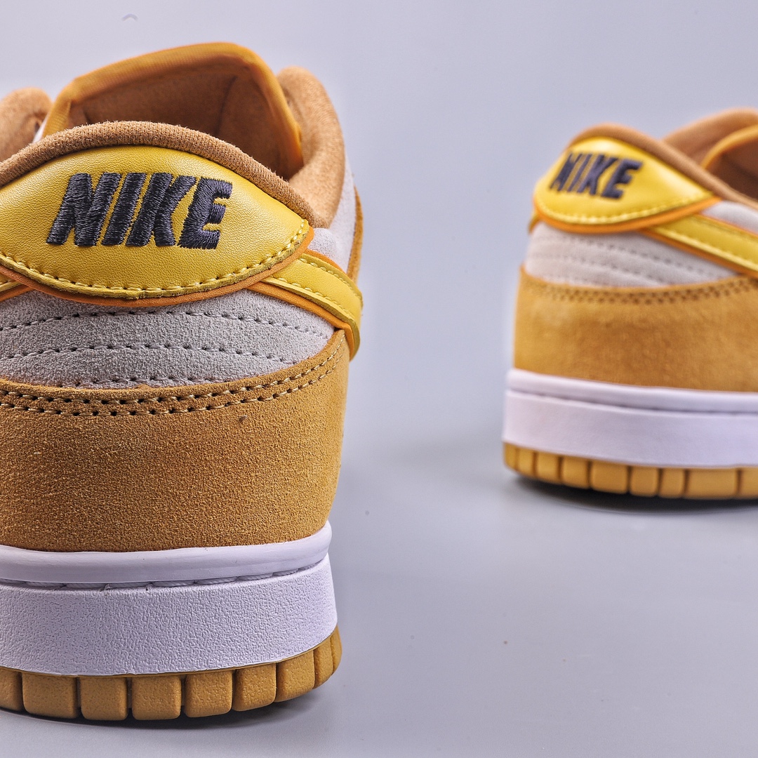 NIKE SB Dunk Low “Gold Suede” 弹芝士布丁冰淇淋 DV7411-200