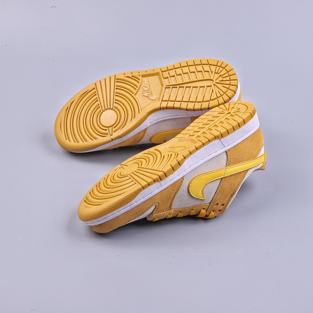 NIKE SB Dunk Low “Gold Suede” 弹芝士布丁冰淇淋 DV7411-200