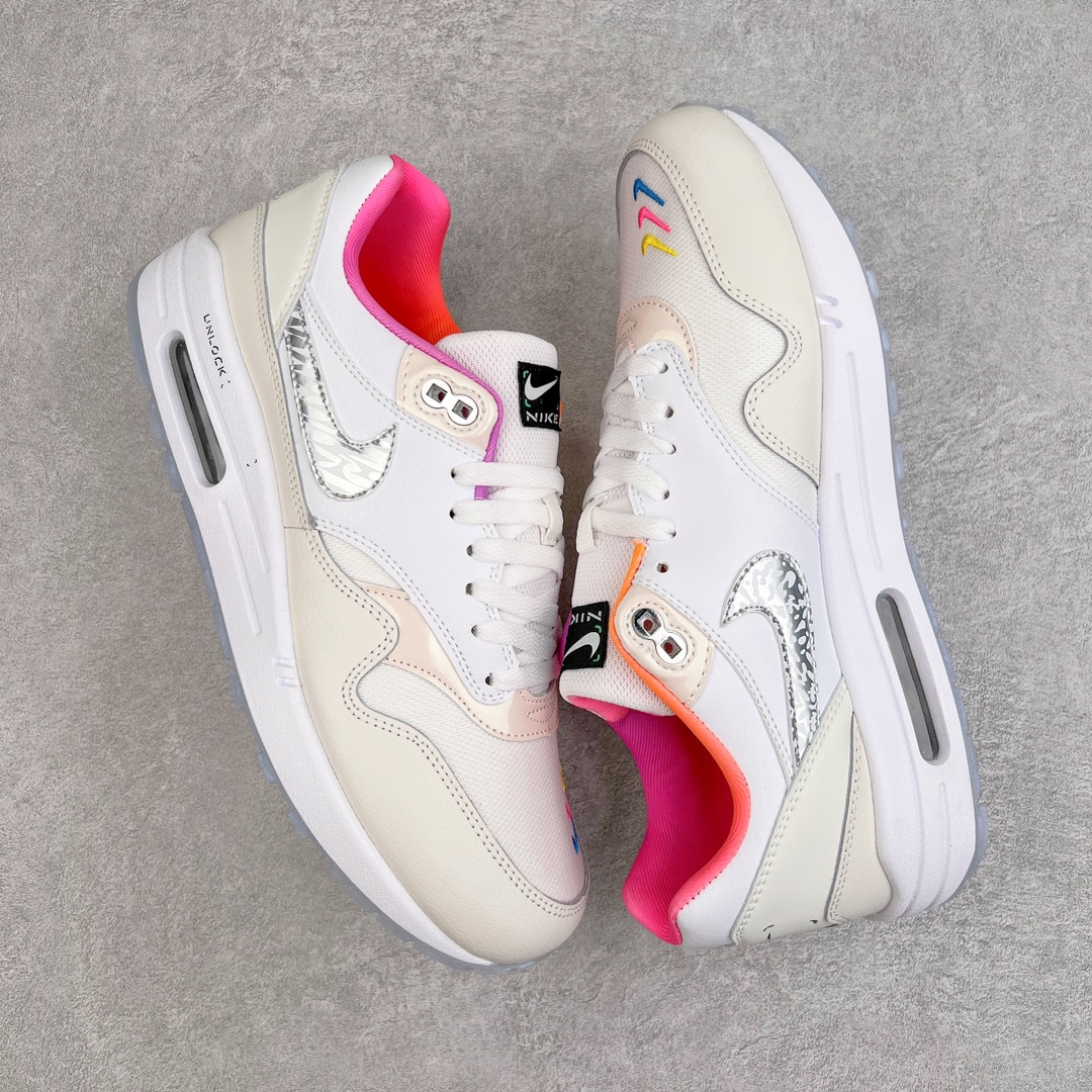 图片[3]-＃超级福利 NK Air Max 1 初代复古气垫慢跑鞋 FN0608-101 由Tinker Hatfeld和Mark Parker在1987年设计 灵感来自于巴黎蓬皮杜中心 在参观了蓬皮杜中心之后提出了Air Max的标志性开窗可视气垫的理念 并将其实际开发成功 是NK史上第一双可视气垫跑鞋 凭借着Air Max气垫带来的舒适脚感和鞋面面料上的不断精进才使得Air Max 1在现如今都是复古慢跑鞋的首选 深厚的历史渊源 独特的流线形设计 极为复古的外观使得它深受鞋迷的喜爱 尺码：36 36.5 37.5 38 38.5 39 40 40.5 41 42 42.5 43 44 44.5 45 46 47.5-选品中心