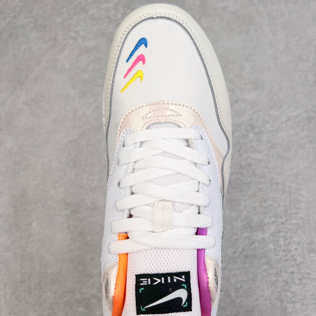 图片[4]-＃超级福利 NK Air Max 1 初代复古气垫慢跑鞋 FN0608-101 由Tinker Hatfeld和Mark Parker在1987年设计 灵感来自于巴黎蓬皮杜中心 在参观了蓬皮杜中心之后提出了Air Max的标志性开窗可视气垫的理念 并将其实际开发成功 是NK史上第一双可视气垫跑鞋 凭借着Air Max气垫带来的舒适脚感和鞋面面料上的不断精进才使得Air Max 1在现如今都是复古慢跑鞋的首选 深厚的历史渊源 独特的流线形设计 极为复古的外观使得它深受鞋迷的喜爱 尺码：36 36.5 37.5 38 38.5 39 40 40.5 41 42 42.5 43 44 44.5 45 46 47.5-选品中心