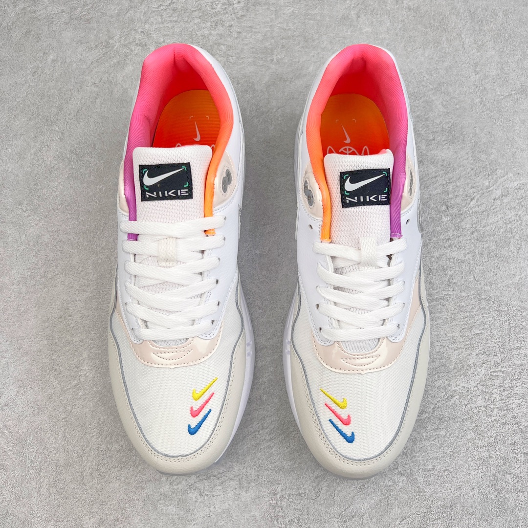 图片[2]-＃超级福利 NK Air Max 1 初代复古气垫慢跑鞋 FN0608-101 由Tinker Hatfeld和Mark Parker在1987年设计 灵感来自于巴黎蓬皮杜中心 在参观了蓬皮杜中心之后提出了Air Max的标志性开窗可视气垫的理念 并将其实际开发成功 是NK史上第一双可视气垫跑鞋 凭借着Air Max气垫带来的舒适脚感和鞋面面料上的不断精进才使得Air Max 1在现如今都是复古慢跑鞋的首选 深厚的历史渊源 独特的流线形设计 极为复古的外观使得它深受鞋迷的喜爱 尺码：36 36.5 37.5 38 38.5 39 40 40.5 41 42 42.5 43 44 44.5 45 46 47.5-选品中心