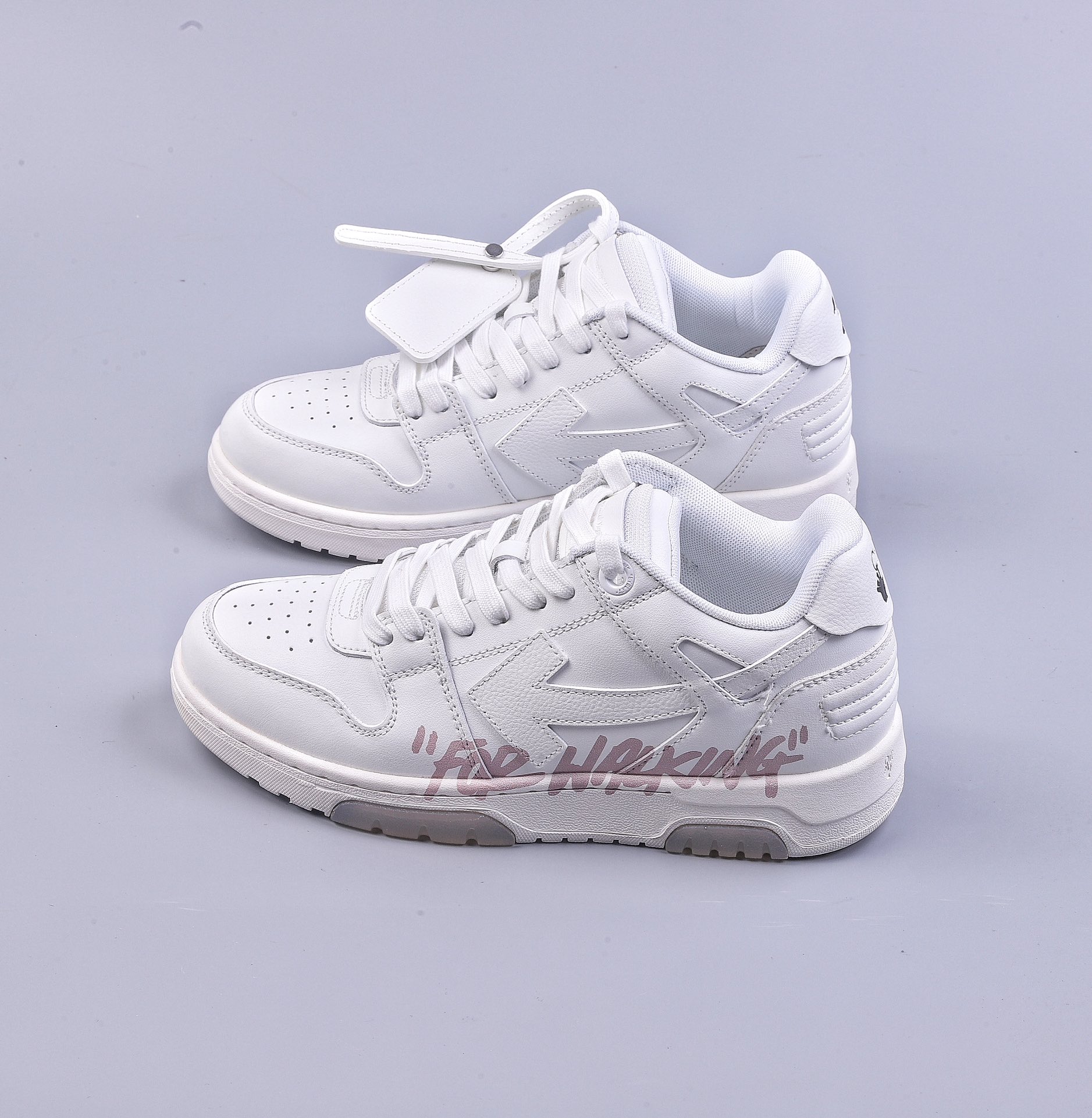 OK OFF-WHITE Out Of Office low-top fashion sneakers