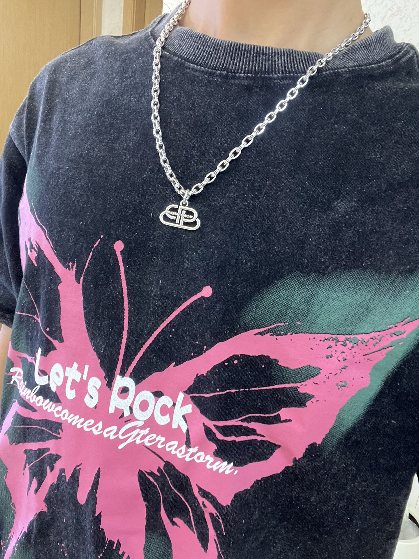 批130 原单货🔹🔹新品 巴黎世家项链 Balenciaga 新款项链🔹专柜一致 细节做工精细 每个细节流程到位 设计工艺精细 火爆款出货 设计独特 复古风格 巴黎世家项链