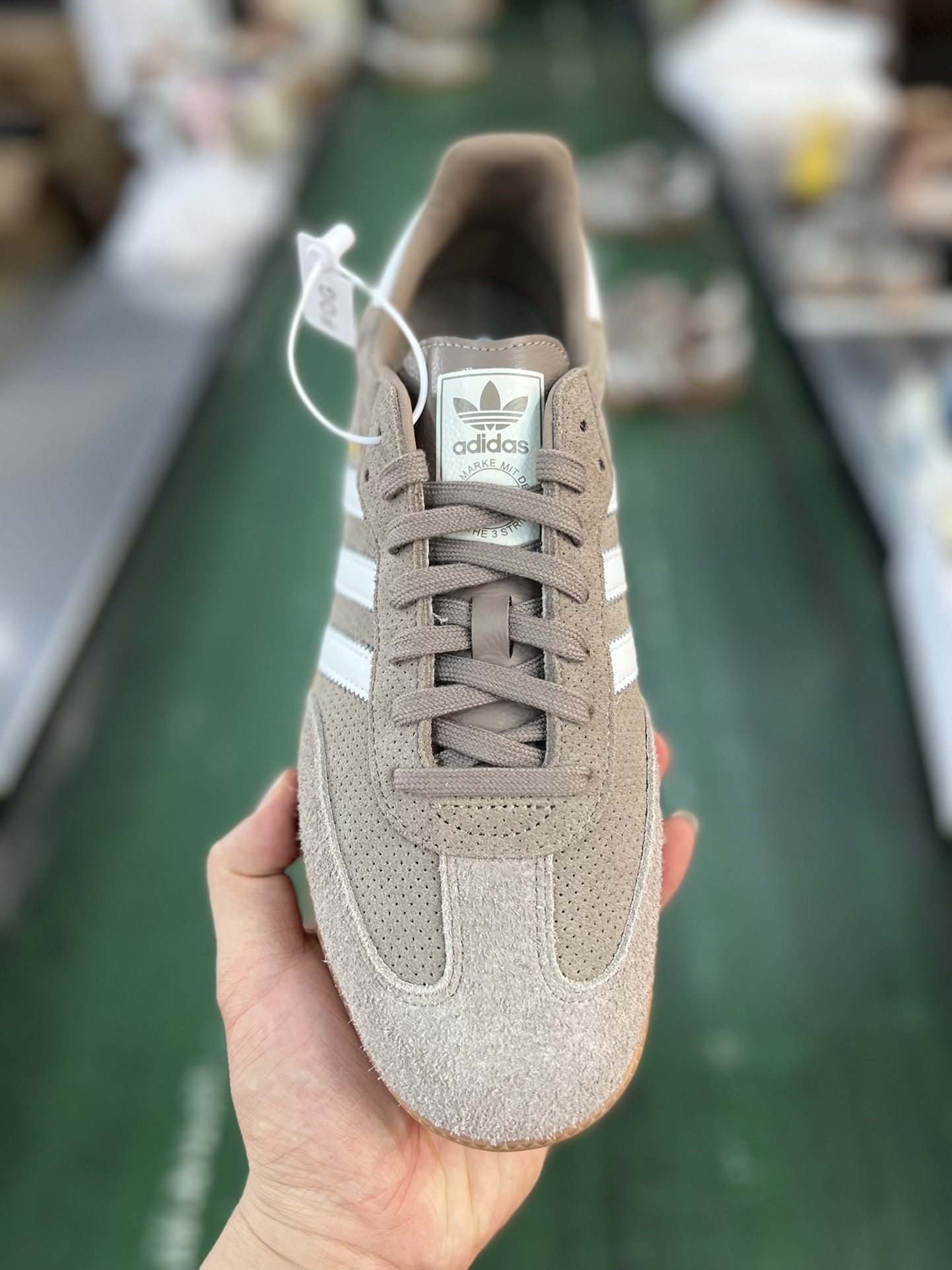 Adi 9527 Pure Original Adi Samba Clover Item #: HAdidas Original Samba OG Retro