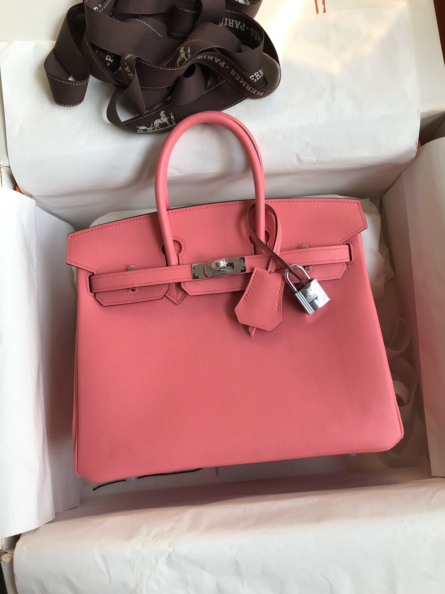 Hermes Birkin Bags Handbags Buying Replica
 Dark Pink Silver Hardware