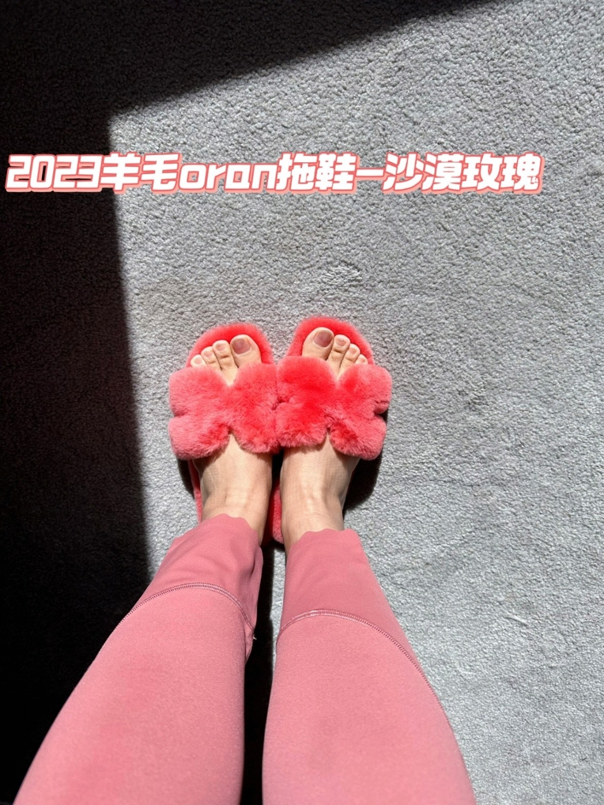 NO:461133,Reference for foot pictures #, fur shoes and slippers19860909上脚图参考#,毛毛鞋拖鞋,slippers,Women's Shoes