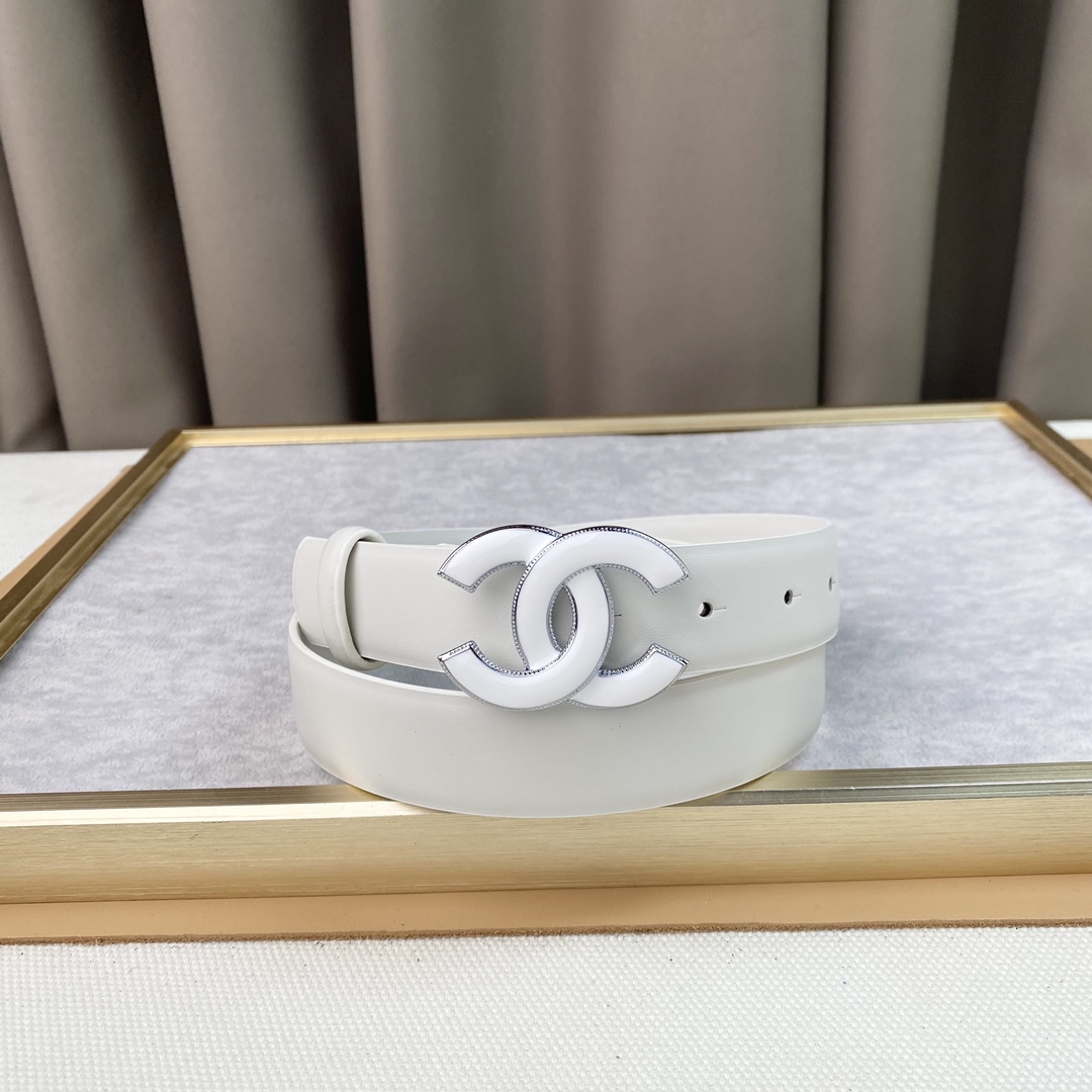 香奈.儿专柜专柜同款皮带正品开模进口