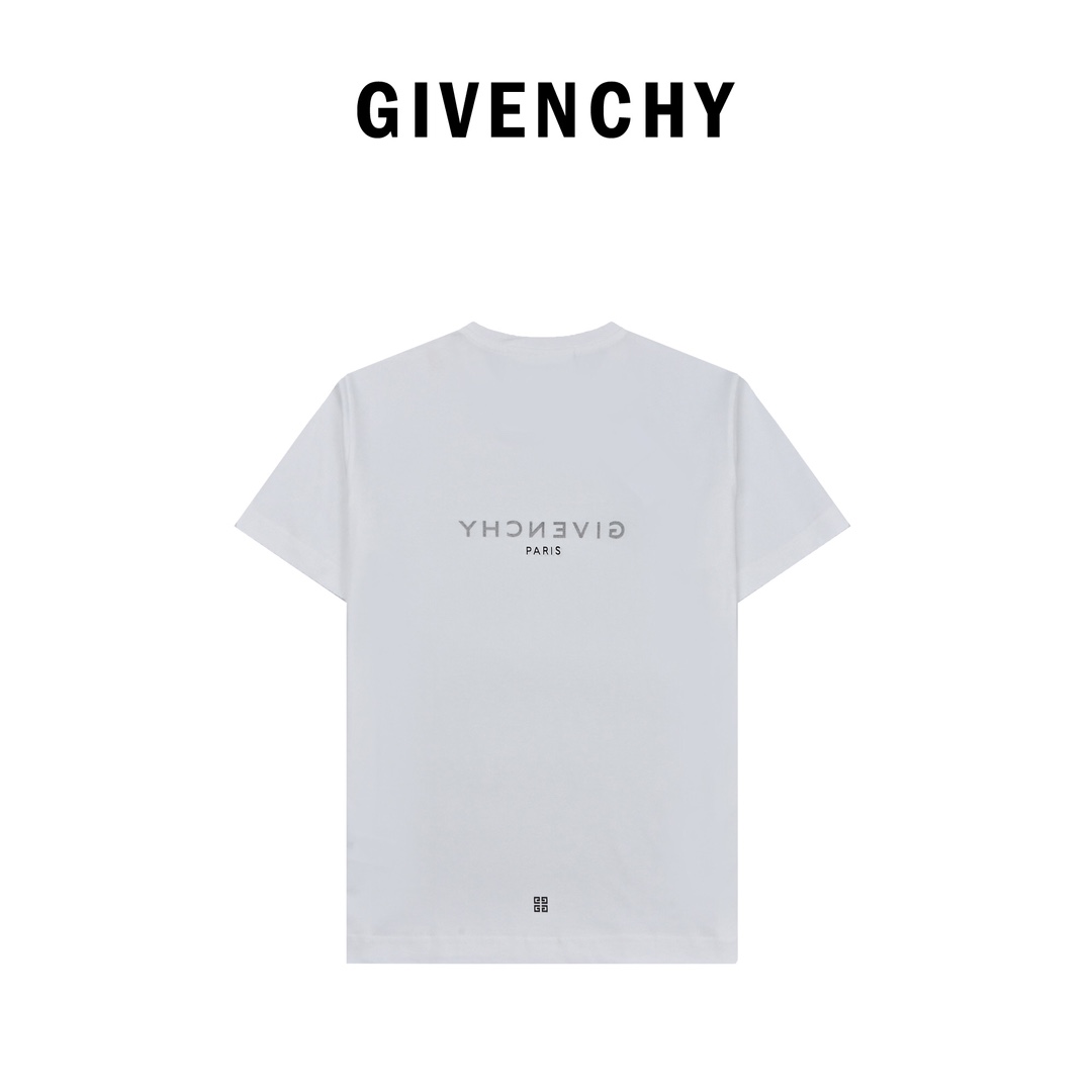 Givenchy纪梵希22ss 反转字母短袖