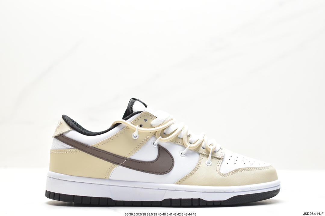 耐克Nike SB Dunk Low”White/Black“扣篮滑板板鞋 DD1391-100