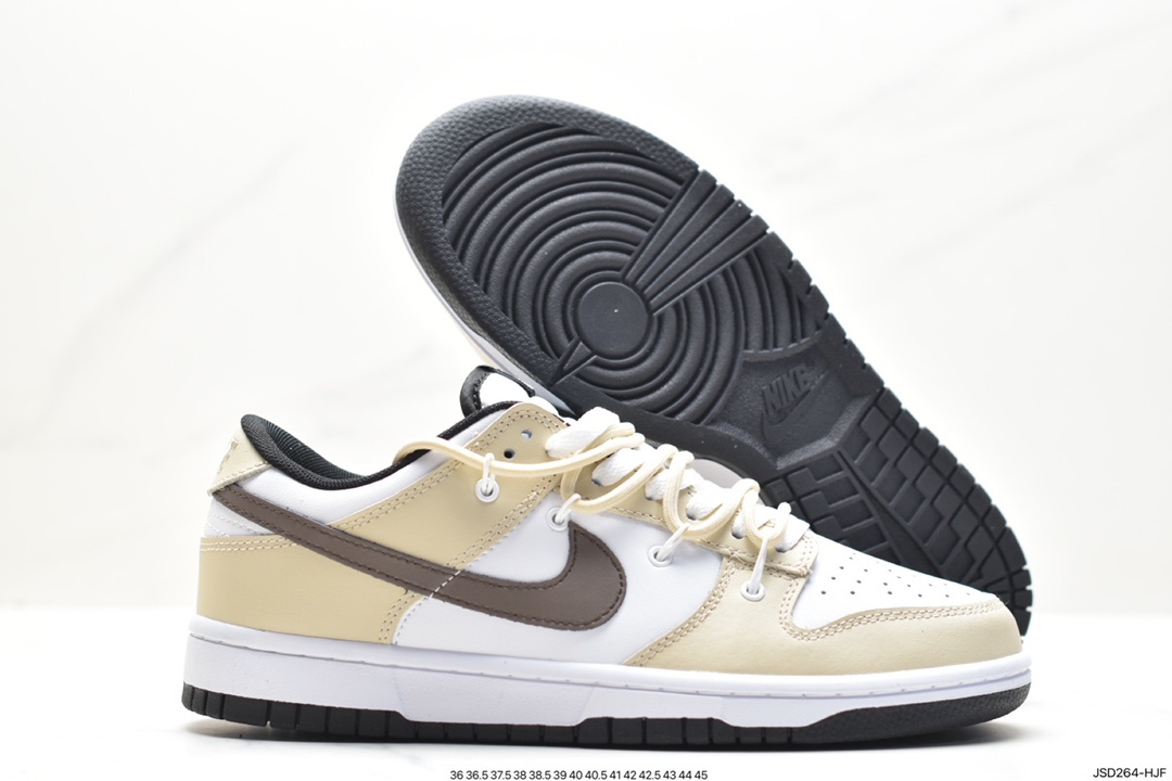 耐克Nike SB Dunk Low”White/Black“扣篮滑板板鞋 DD1391-100