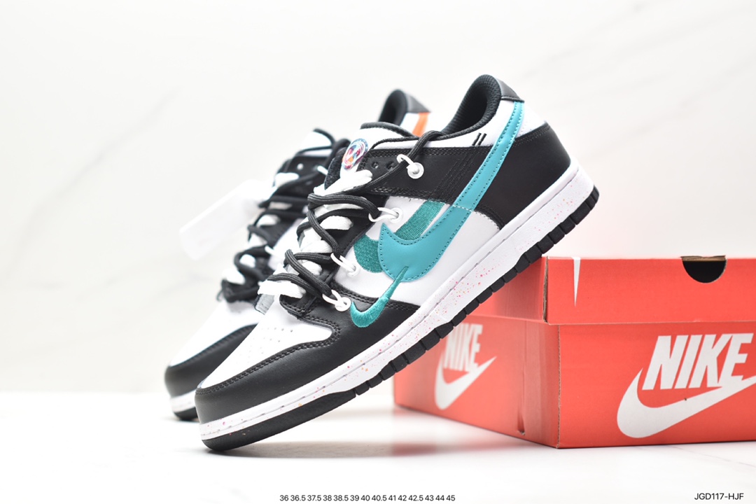 NK SB Dunk Low”Green/Beige“绑绳解构风板鞋 FD4623-131