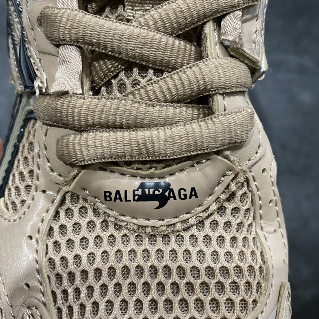 图片[7]-【i8版本】巴黎世家7代卡其棕色nBalenciaga Runner Grafhti 网布系带低帮运动休闲鞋新色上架 顶级品质n全系已出几十个配色n 尺码：35-46-莆田鞋批发中心