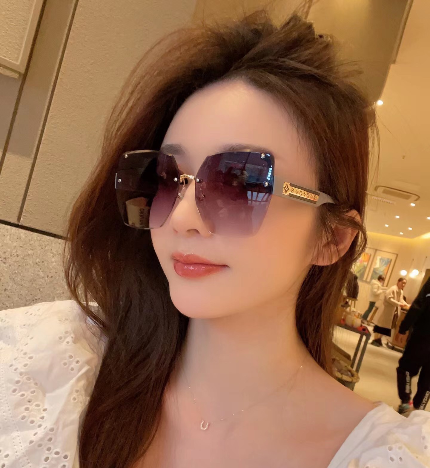 Louis Vuitton Sunglasses Purple