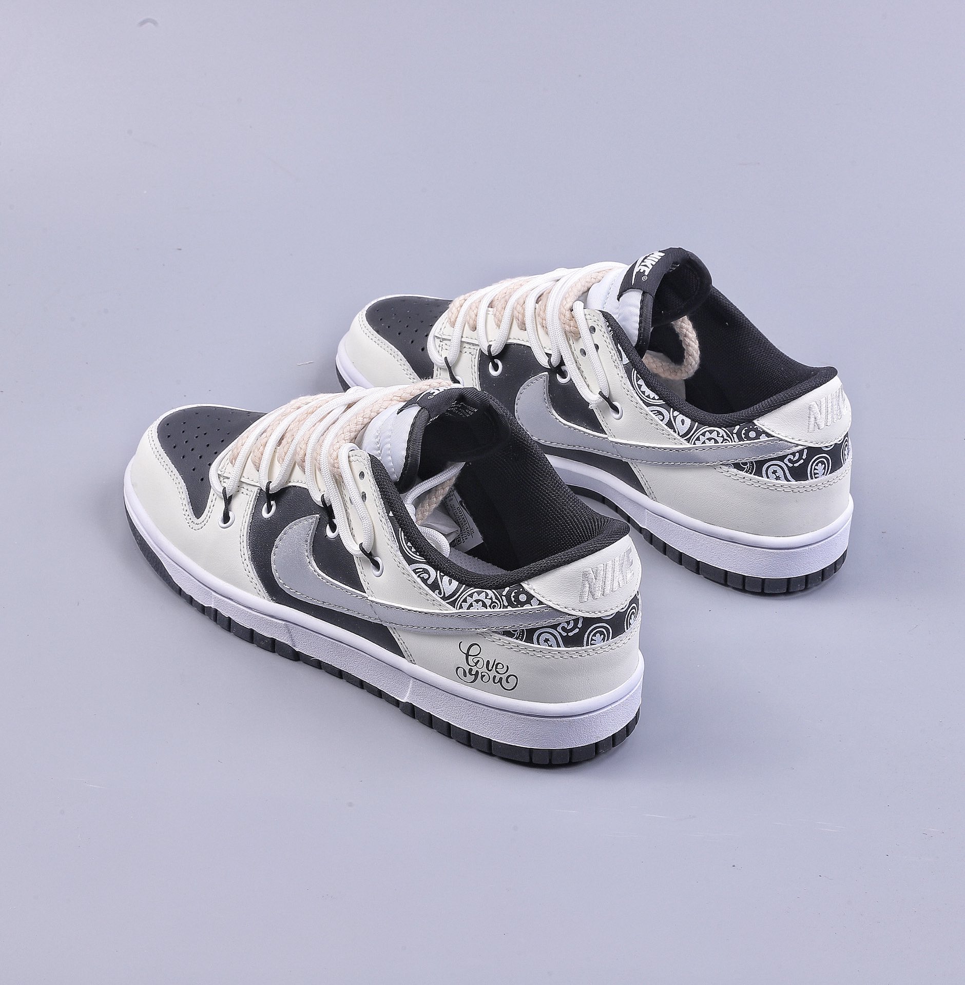 Nike Dunk Low joint deconstruction lace-up skateboard shoes DD1391-100