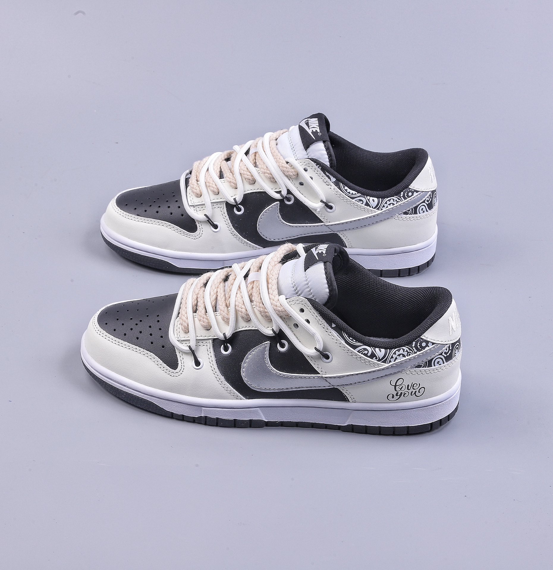 Nike Dunk Low joint deconstruction lace-up skateboard shoes DD1391-100