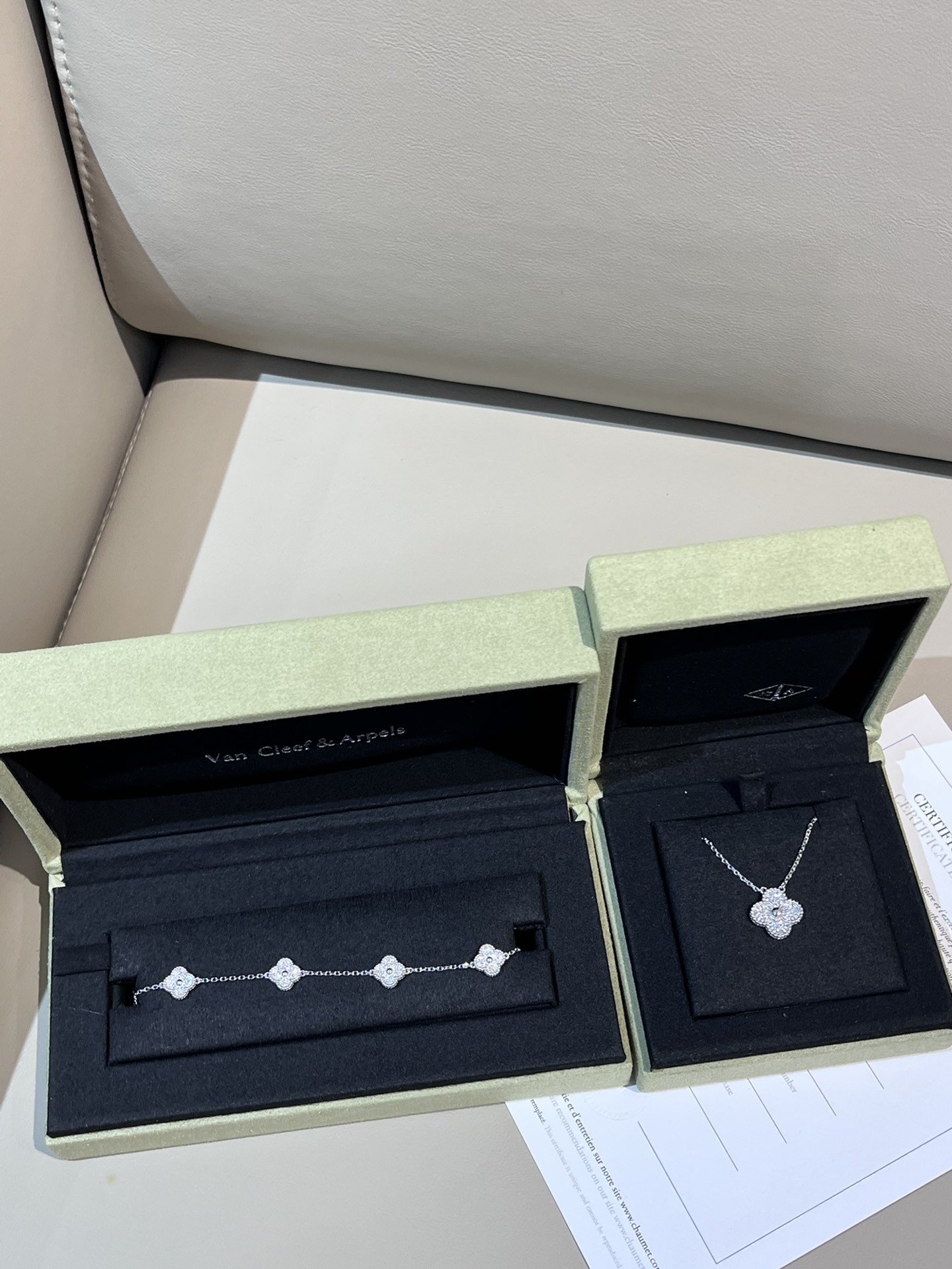 Chanel Haute Joaillerie Fine Jewelry Earrings Necklace Ring Ref.69FECEEC 2