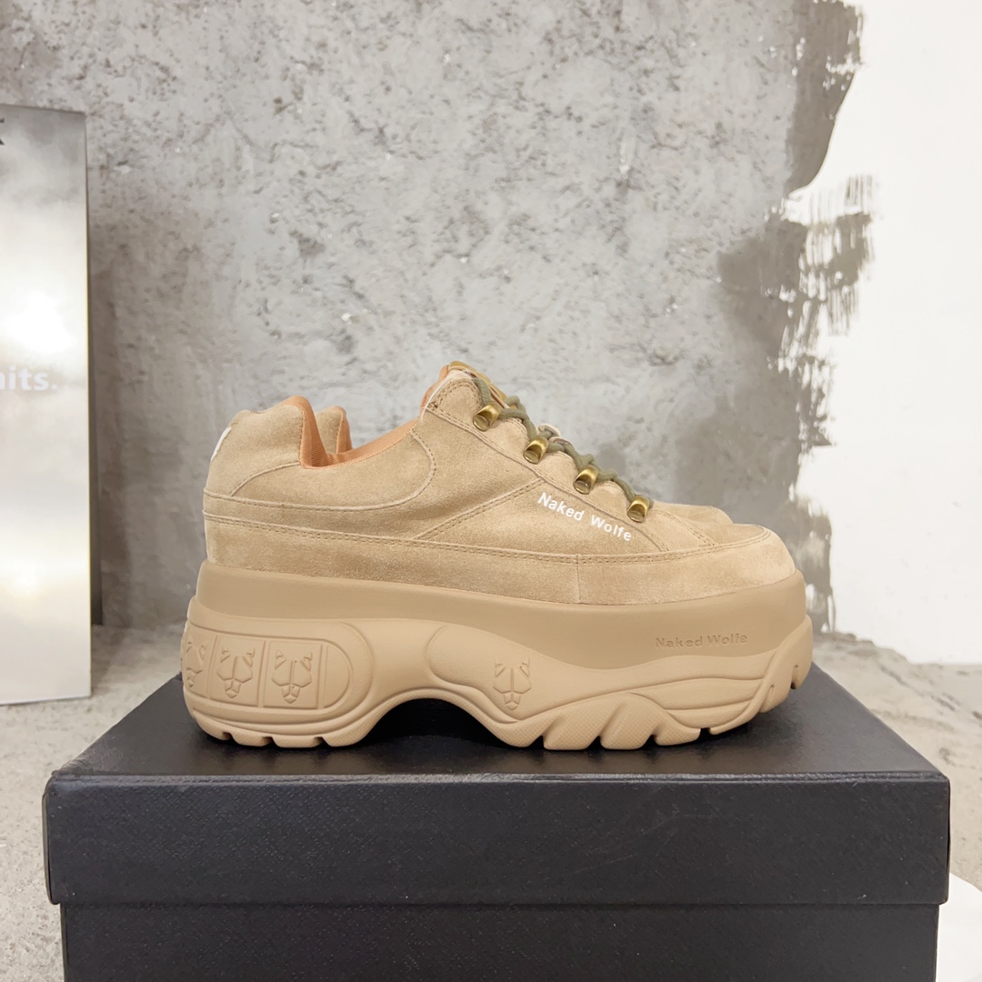 Naked Wolfe’s Overseas Spring-Summer Leather Sneakers: Lightweight, Tall, and Stylish - 图片 5