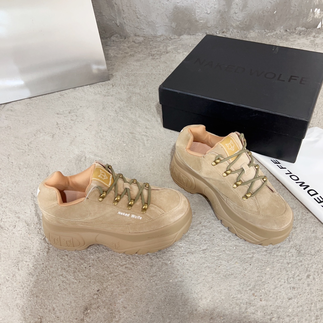 Naked Wolfe’s Overseas Spring-Summer Leather Sneakers: Lightweight, Tall, and Stylish - 图片 4