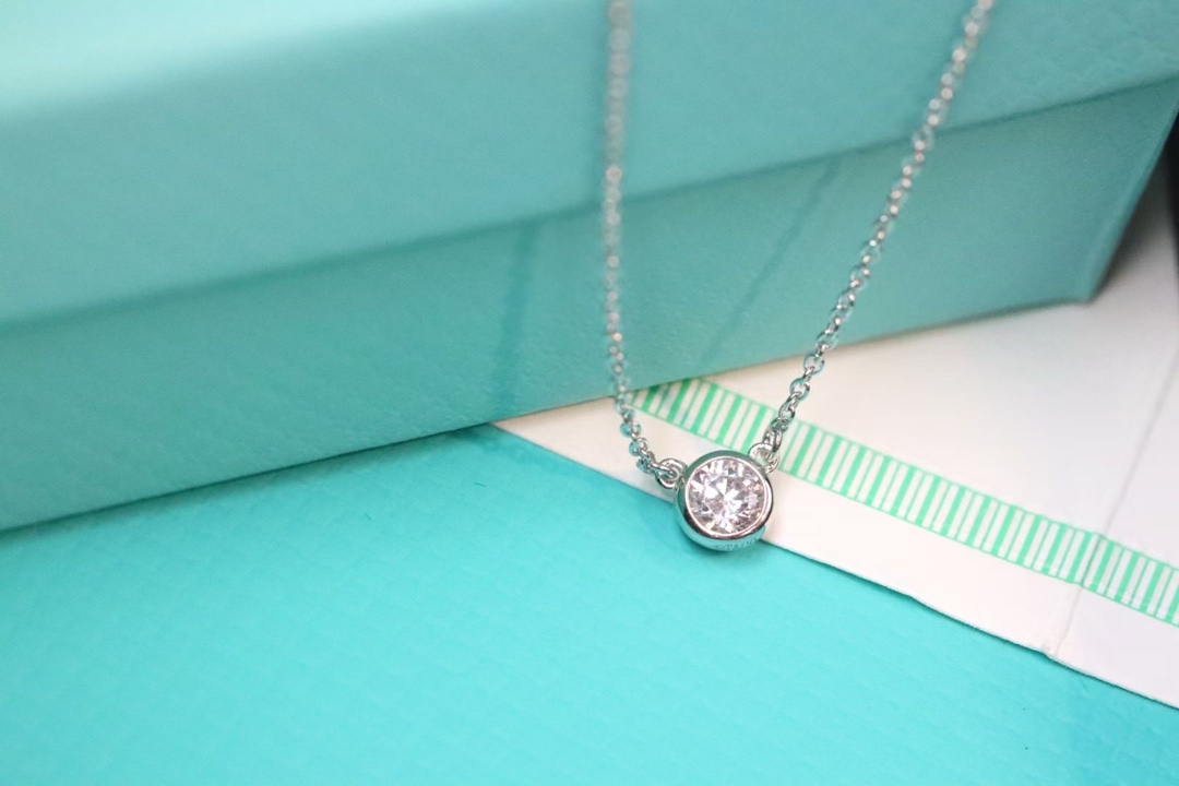 Tiffany & Co. Tiffany&Co.银色泡泡 锁骨项链 925银
