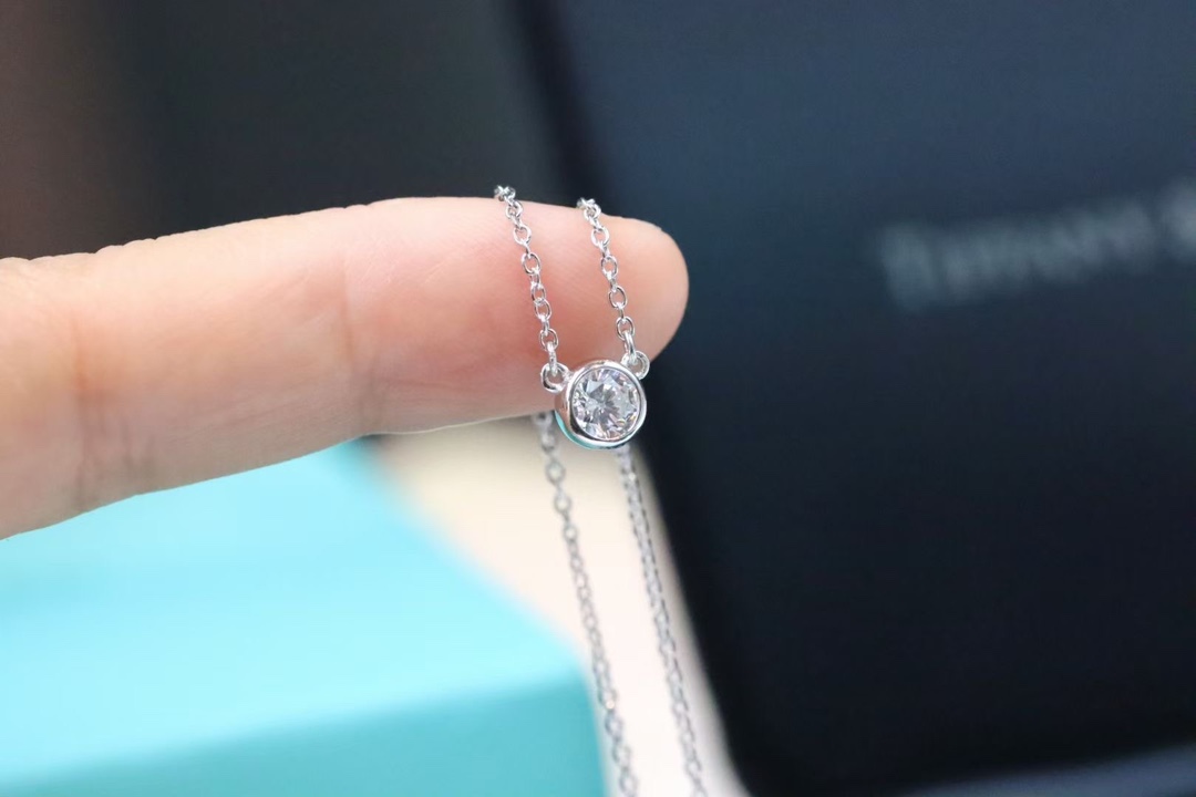 Tiffany & Co. Tiffany&Co.银色泡泡 锁骨项链 925银