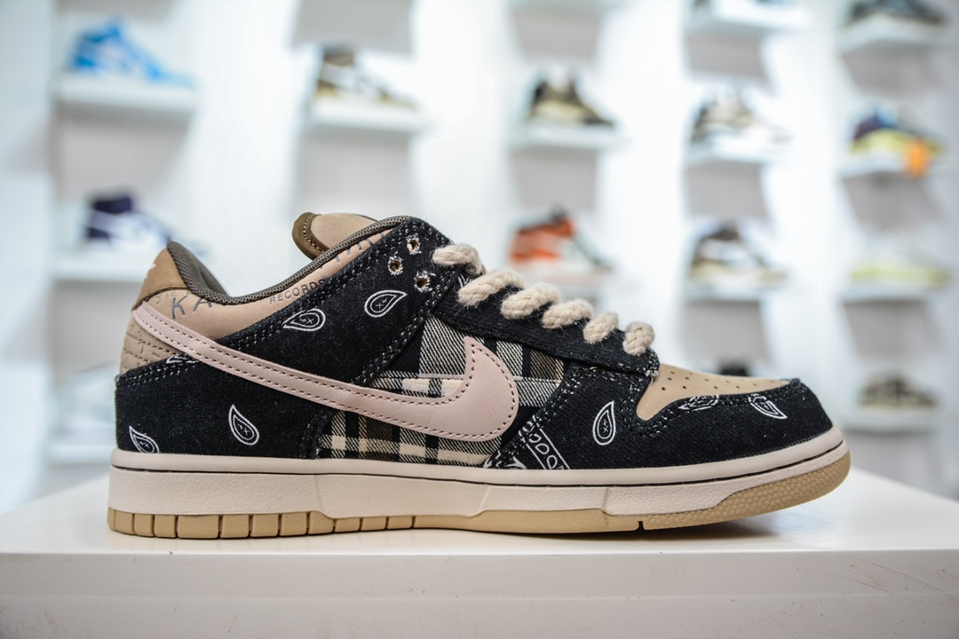 260 大厂纯原福利 纯原 Travis Scott x NK SB Dunk Low TS联名腰果花 CT5053-001