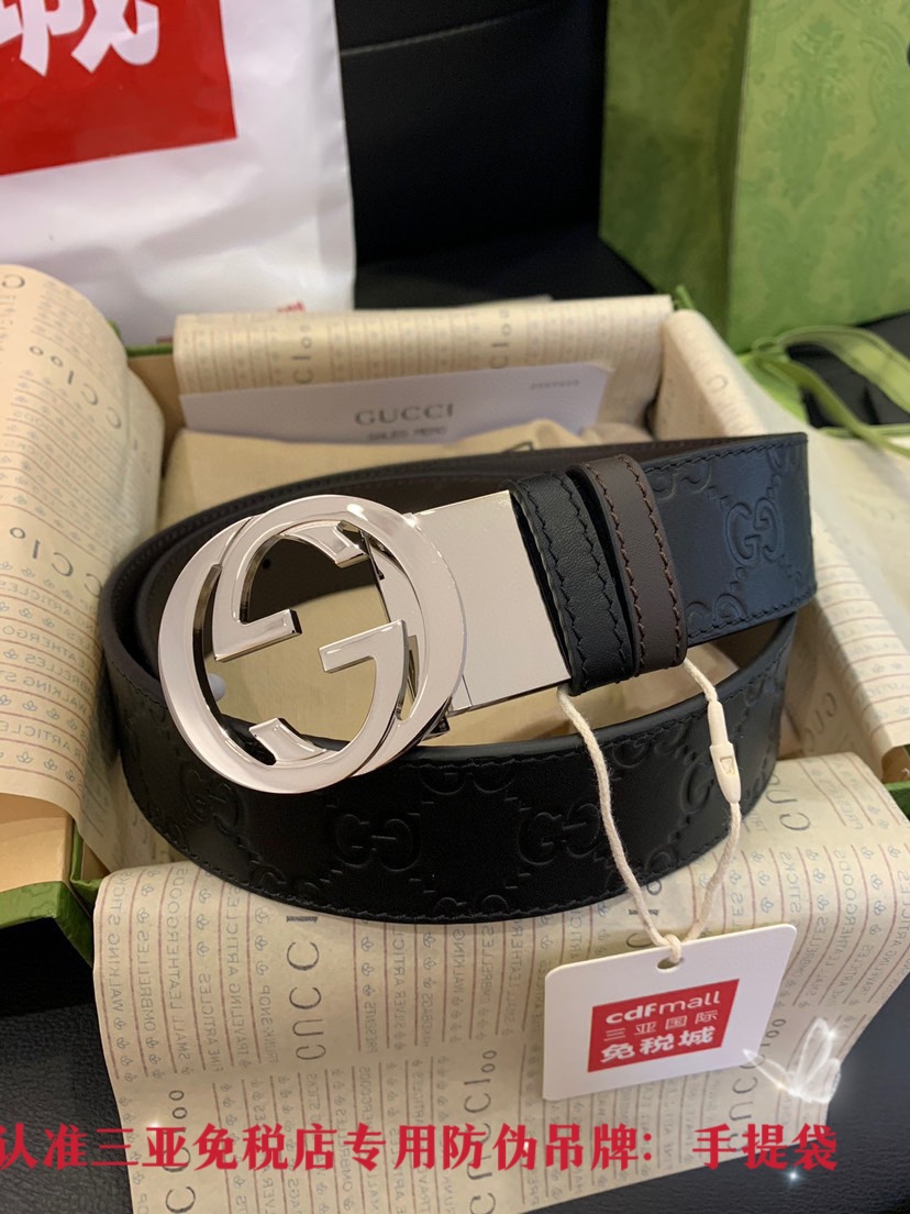Gucci 发货 同步礼盒 古驰 gucci 头层牛皮编码473030好评如潮