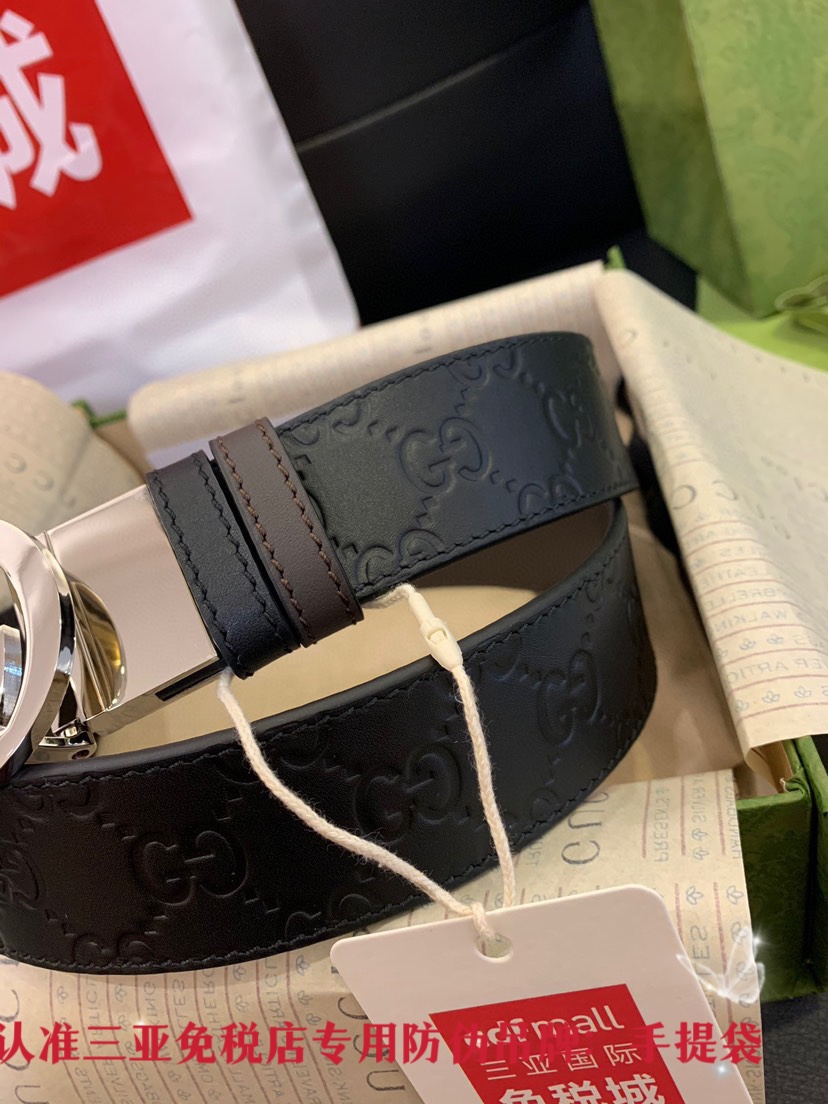Gucci 发货 同步礼盒 古驰 gucci 头层牛皮编码473030好评如潮