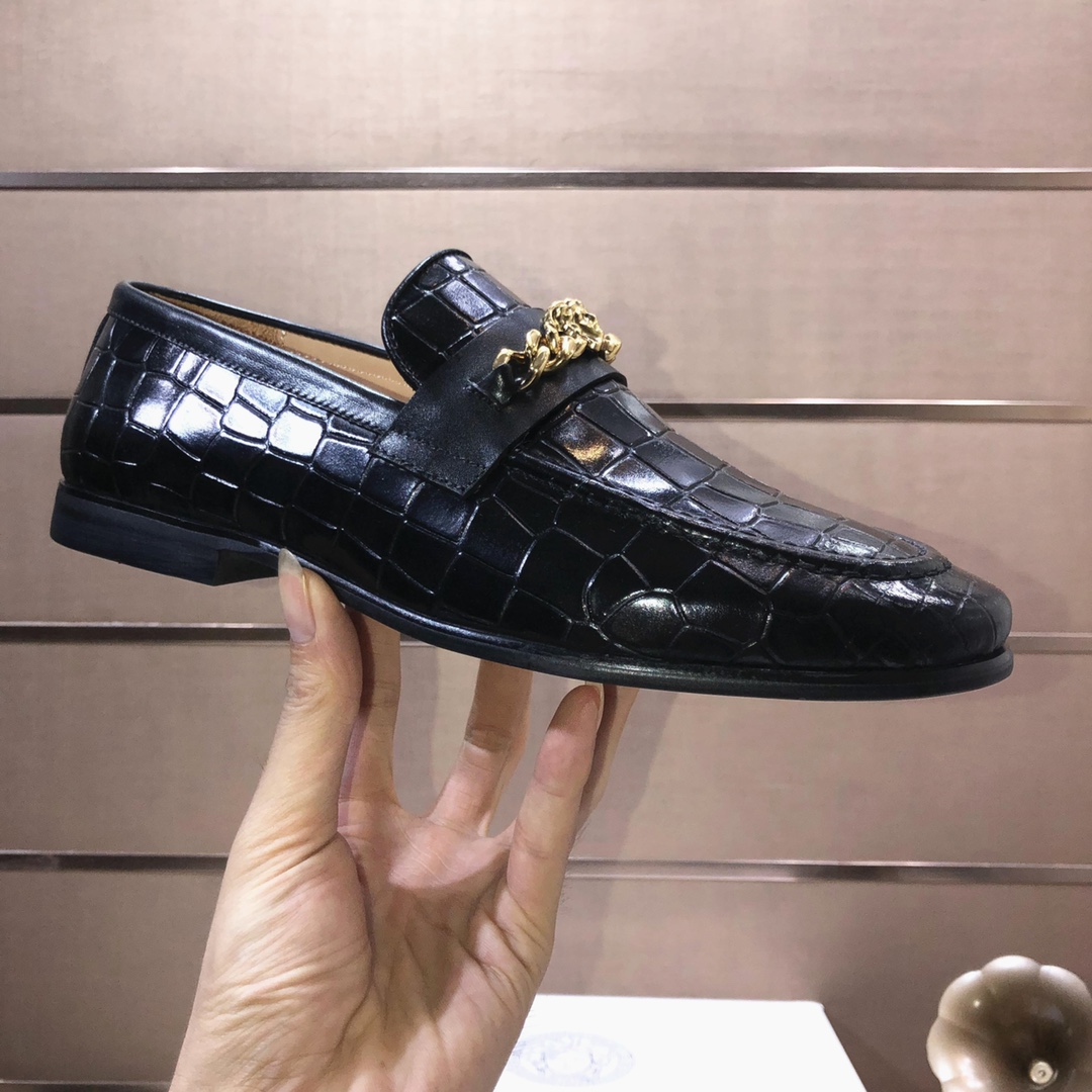 lote de fábrica [Versace] zapatos de soja Versace contador lista sincrónica, los nuevos zapatos de l
