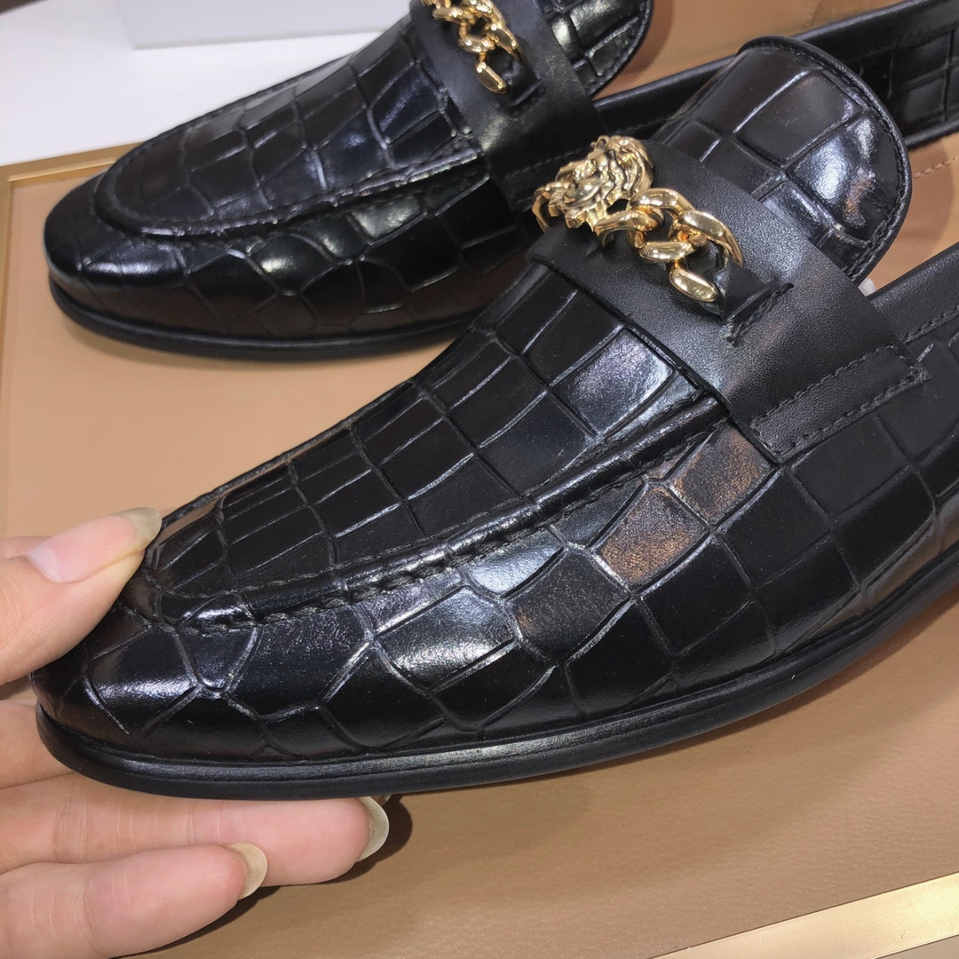 lote de fábrica [Versace] zapatos de soja Versace contador lista sincrónica, los nuevos zapatos de l