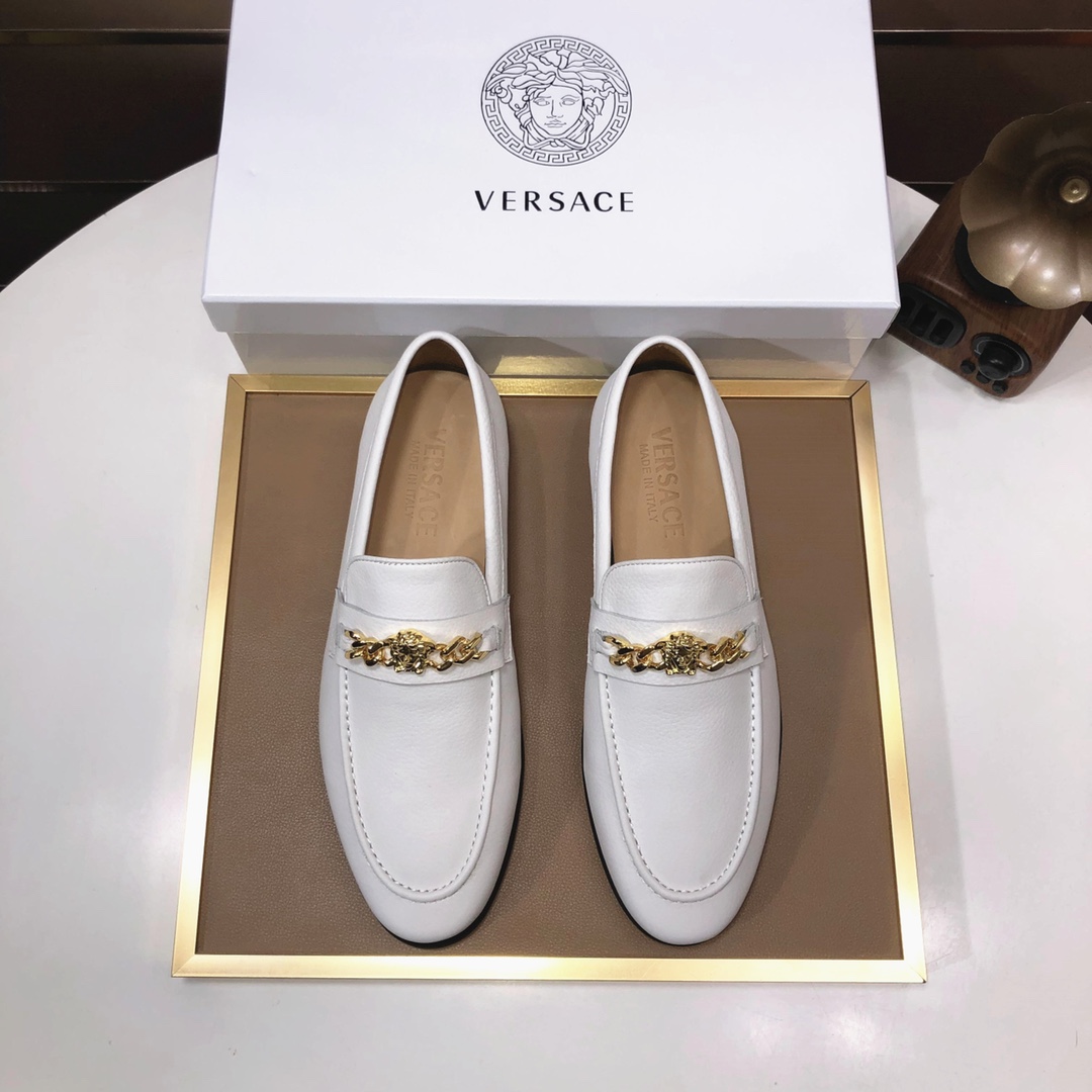lote de fábrica [Versace] zapatos de soja Versace contador lista sincrónica, los nuevos zapatos de l