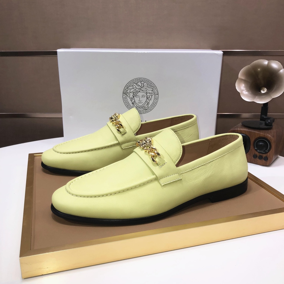 lote de fábrica [Versace] zapatos de soja Versace contador lista sincrónica, los nuevos zapatos de l