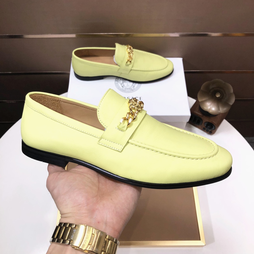 lote de fábrica [Versace] zapatos de soja Versace contador lista sincrónica, los nuevos zapatos de l