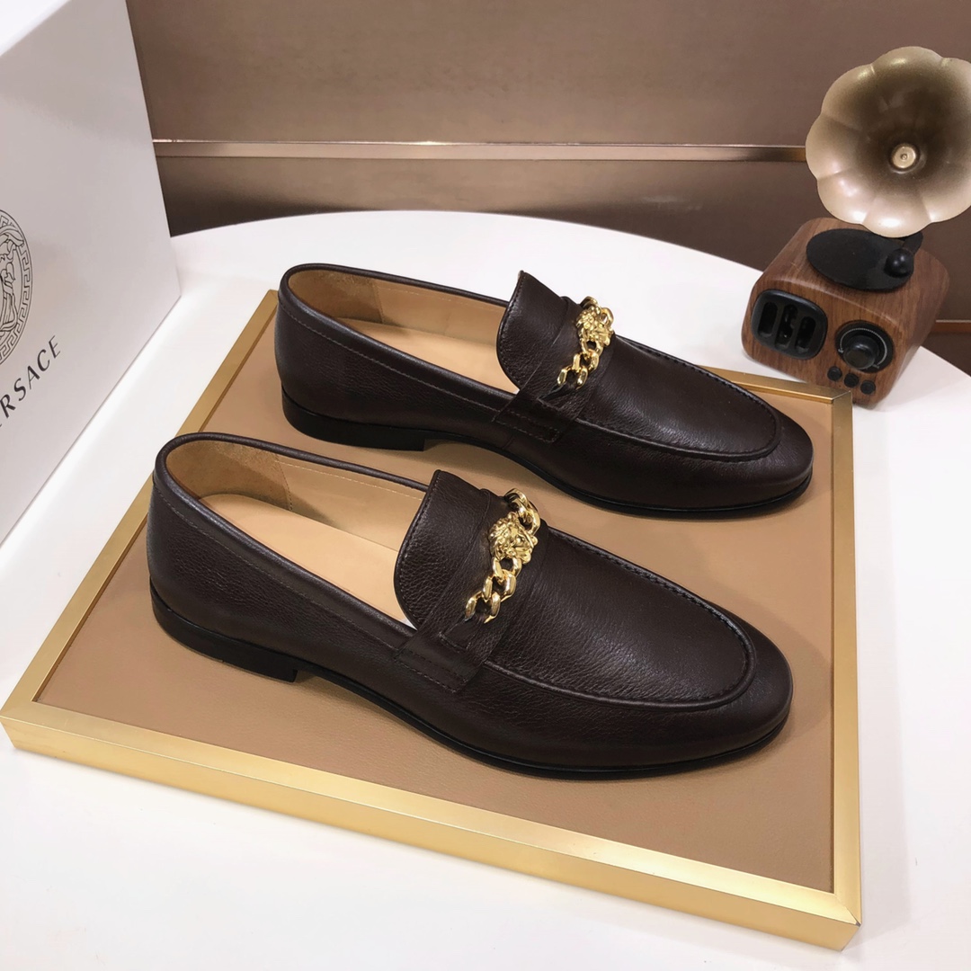 lote de fábrica [Versace] zapatos de soja Versace contador lista sincrónica, los nuevos zapatos de l