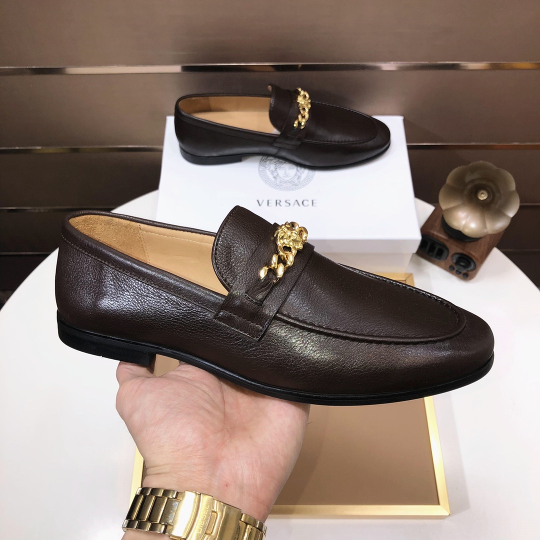 lote de fábrica [Versace] zapatos de soja Versace contador lista sincrónica, los nuevos zapatos de l