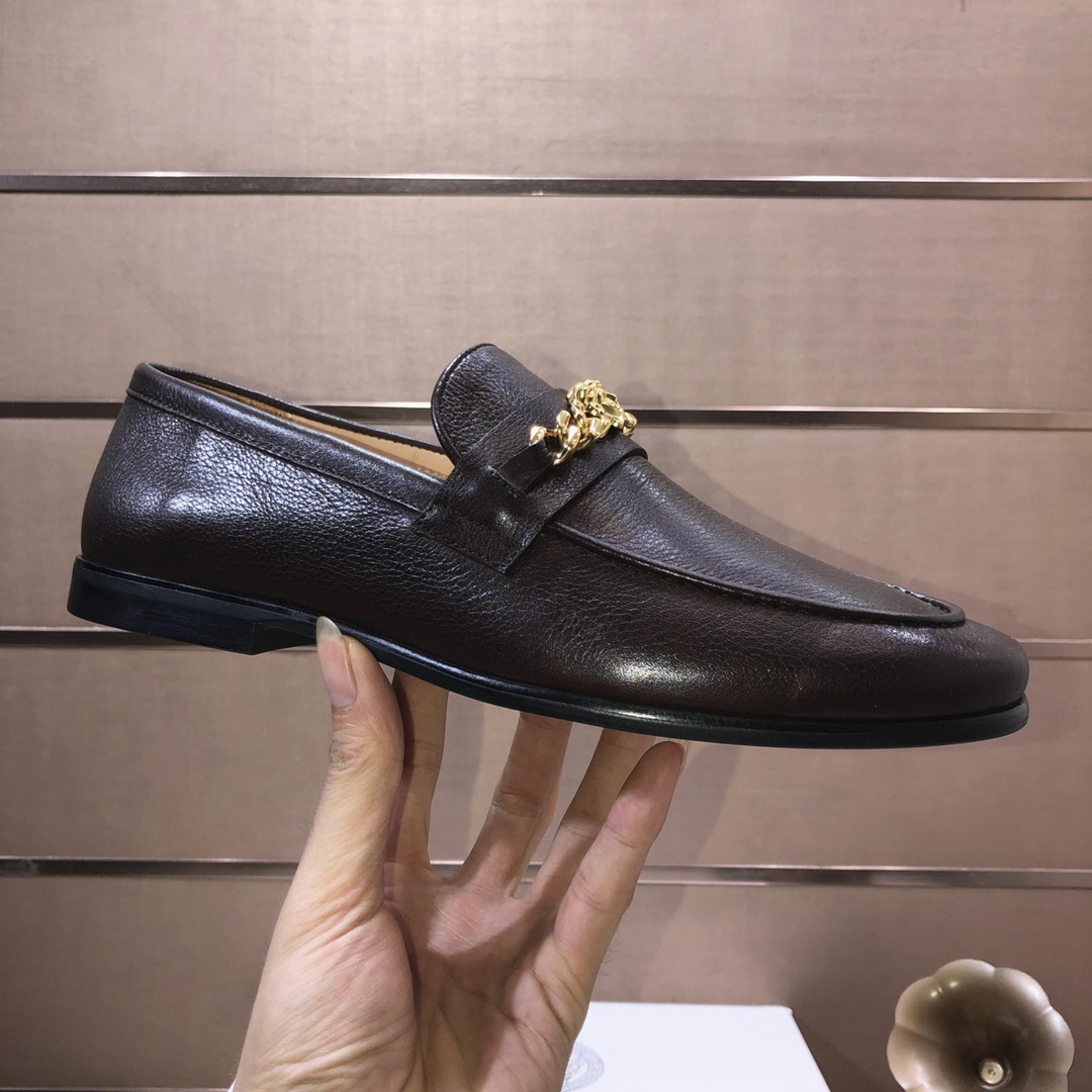lote de fábrica [Versace] zapatos de soja Versace contador lista sincrónica, los nuevos zapatos de l