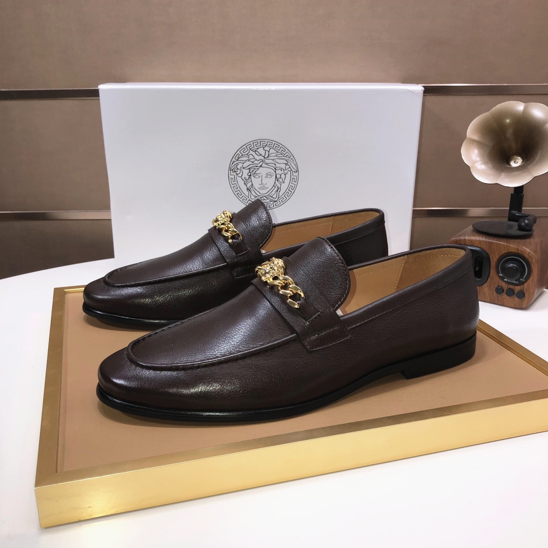 lote de fábrica [Versace] zapatos de soja Versace contador lista sincrónica, los nuevos zapatos de l