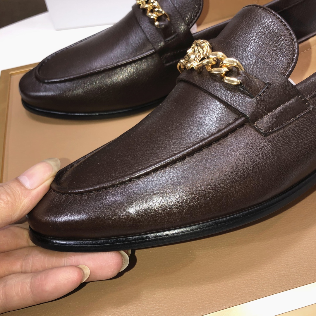 lote de fábrica [Versace] zapatos de soja Versace contador lista sincrónica, los nuevos zapatos de l