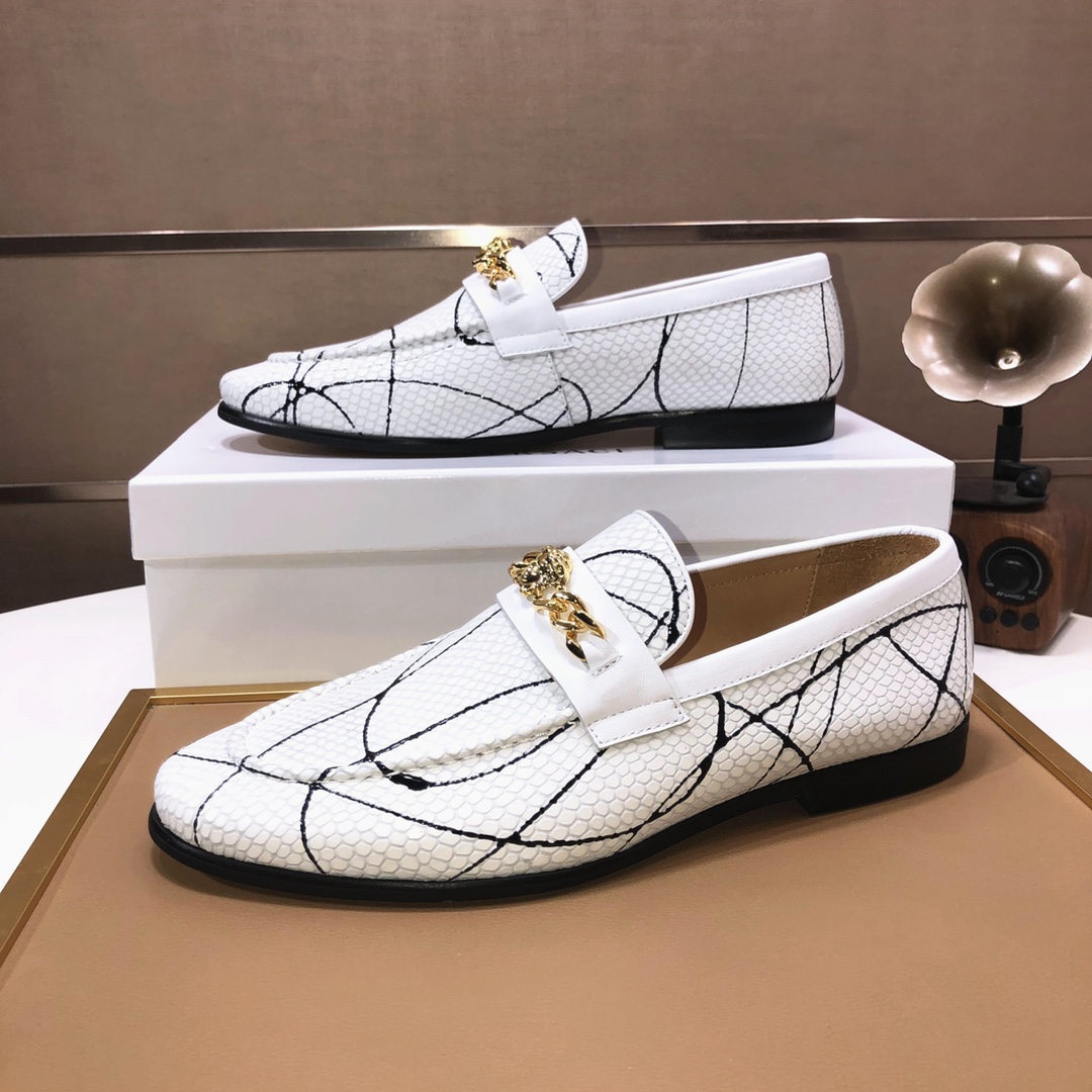 lote de fábrica [Versace] zapatos de soja Versace contador lista sincrónica, los nuevos zapatos de l