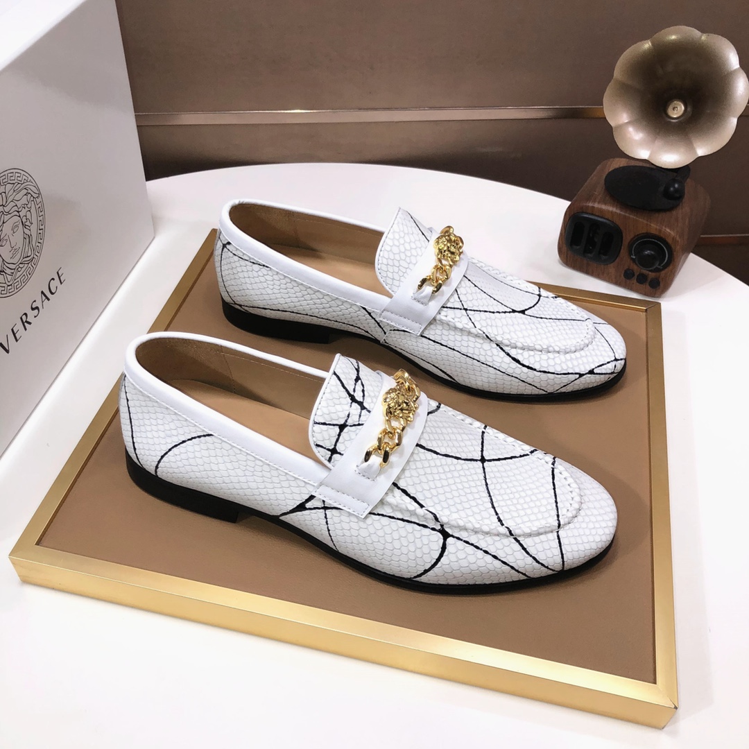 lote de fábrica [Versace] zapatos de soja Versace contador lista sincrónica, los nuevos zapatos de l