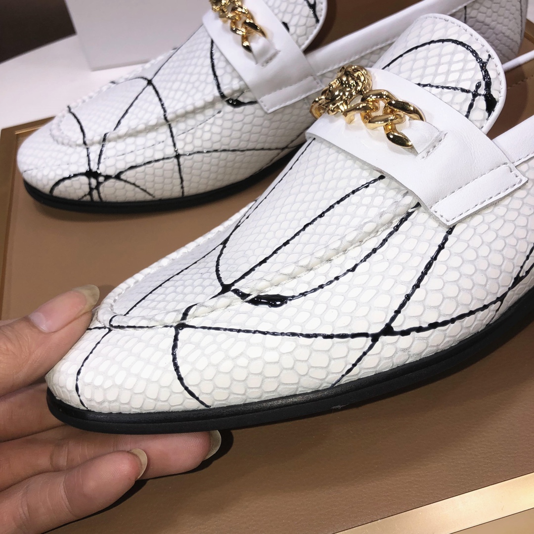 lote de fábrica [Versace] zapatos de soja Versace contador lista sincrónica, los nuevos zapatos de l